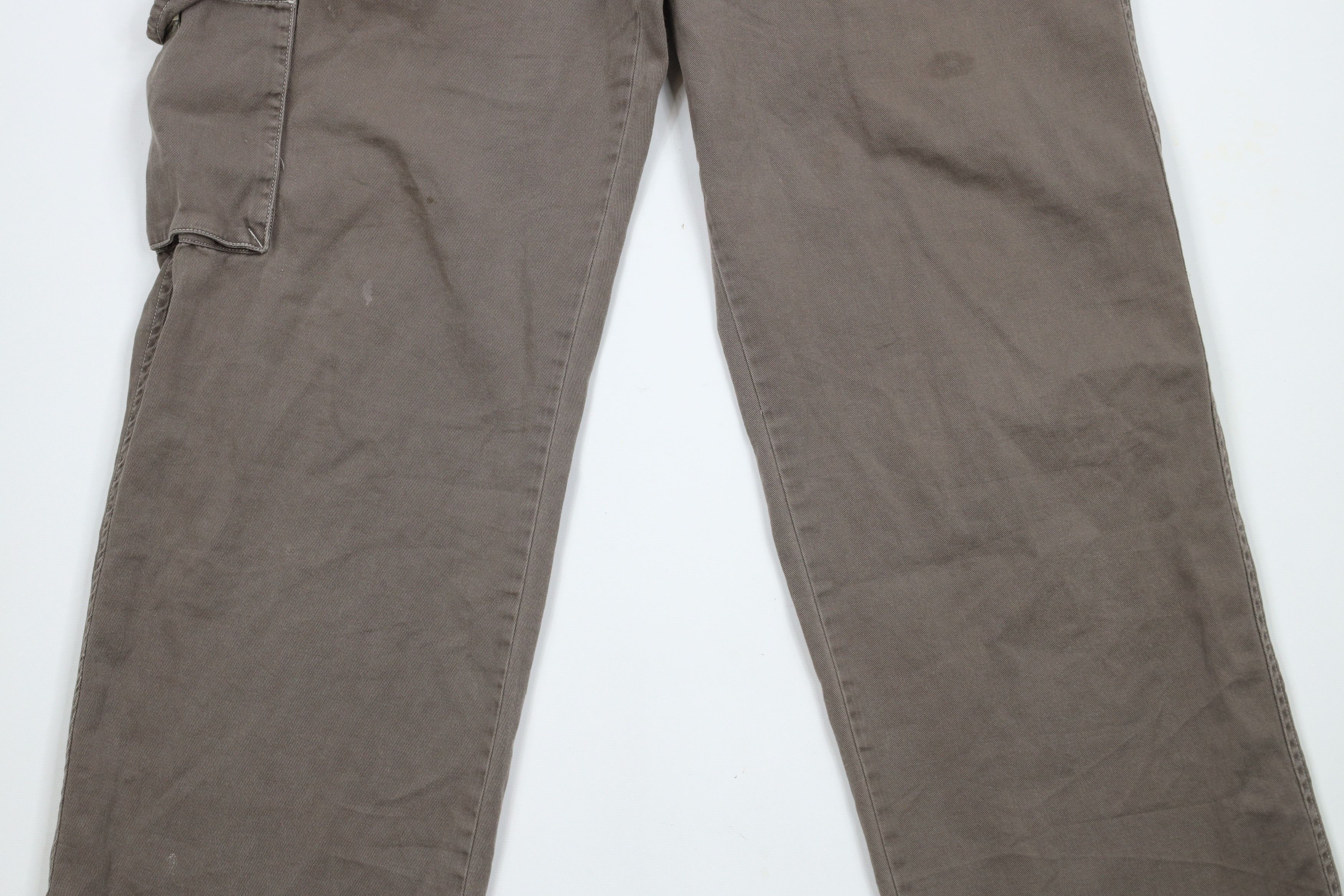 Columbia × Vintage Vintage 90 Y2K Columbia Distressed Wide Leg Cargo Pants Gray Size US 34 / EU 50 - 3 Thumbnail