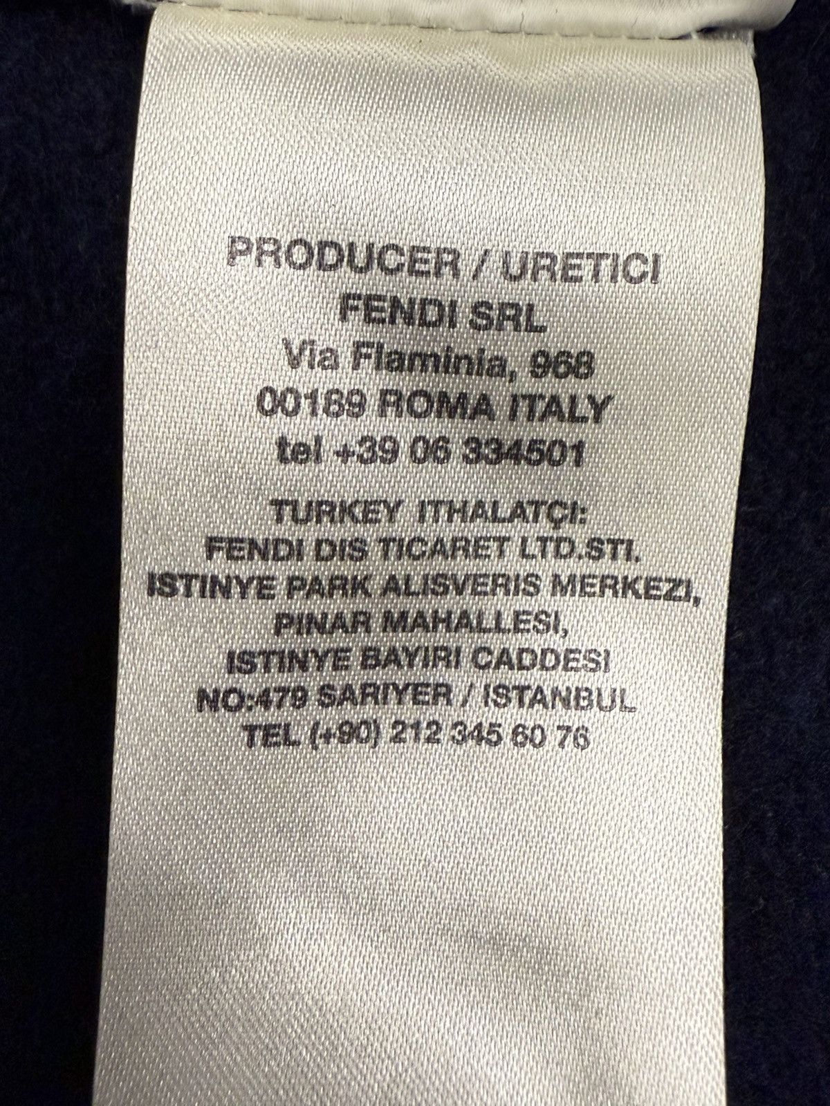 Fendi Fendi Shearling Logo Hoodie Size US M / EU 48-50 / 2 - 11 Thumbnail