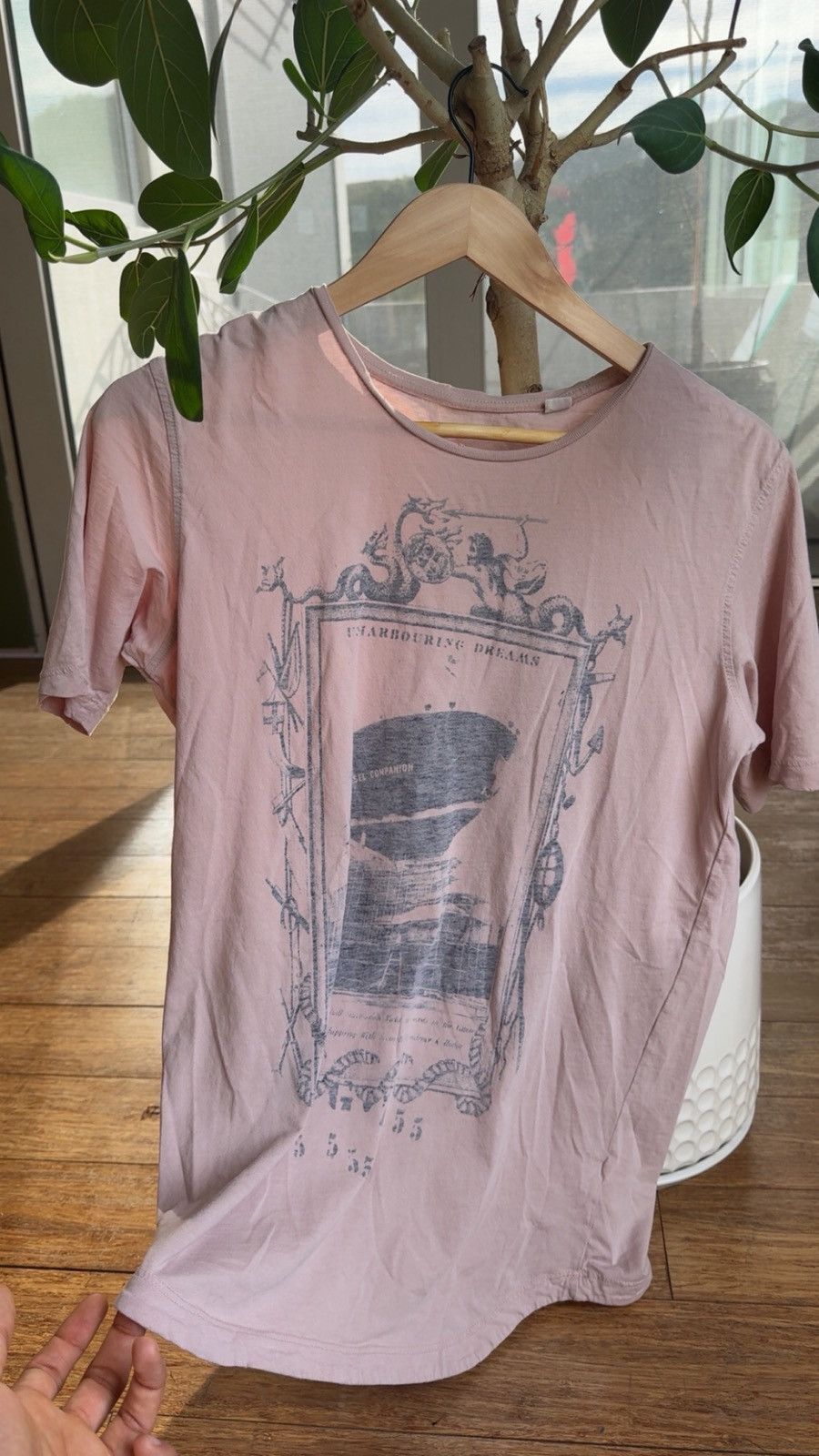 Diesel Vintage Diesel Pink T Shirt Size M / US 6-8 / IT 42-44 - 1 Preview