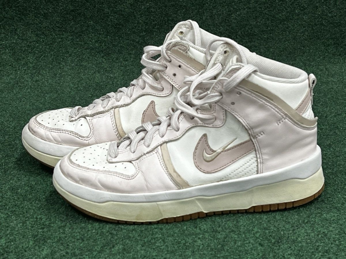 Nike 2021 Nike Dunk High Up Sail Light Soft Pink DH3718-102 Size US 7 / IT 37 - 1 Thumbnail