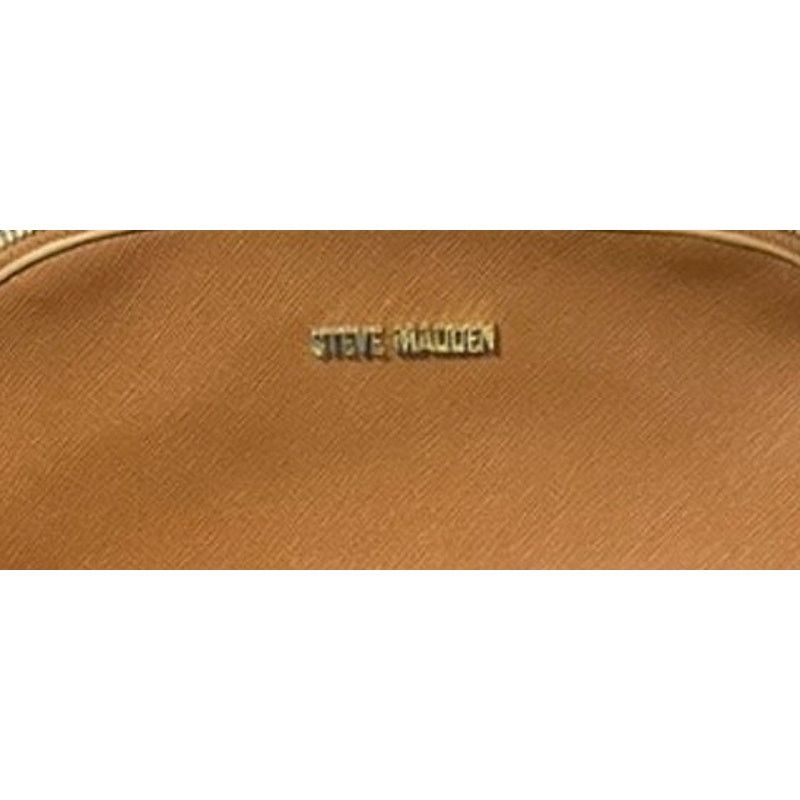 Steve Madden Steve Maddin Crossbody Purse Brown Handbag Gold Chain Strap Size ONE SIZE - 4 Thumbnail