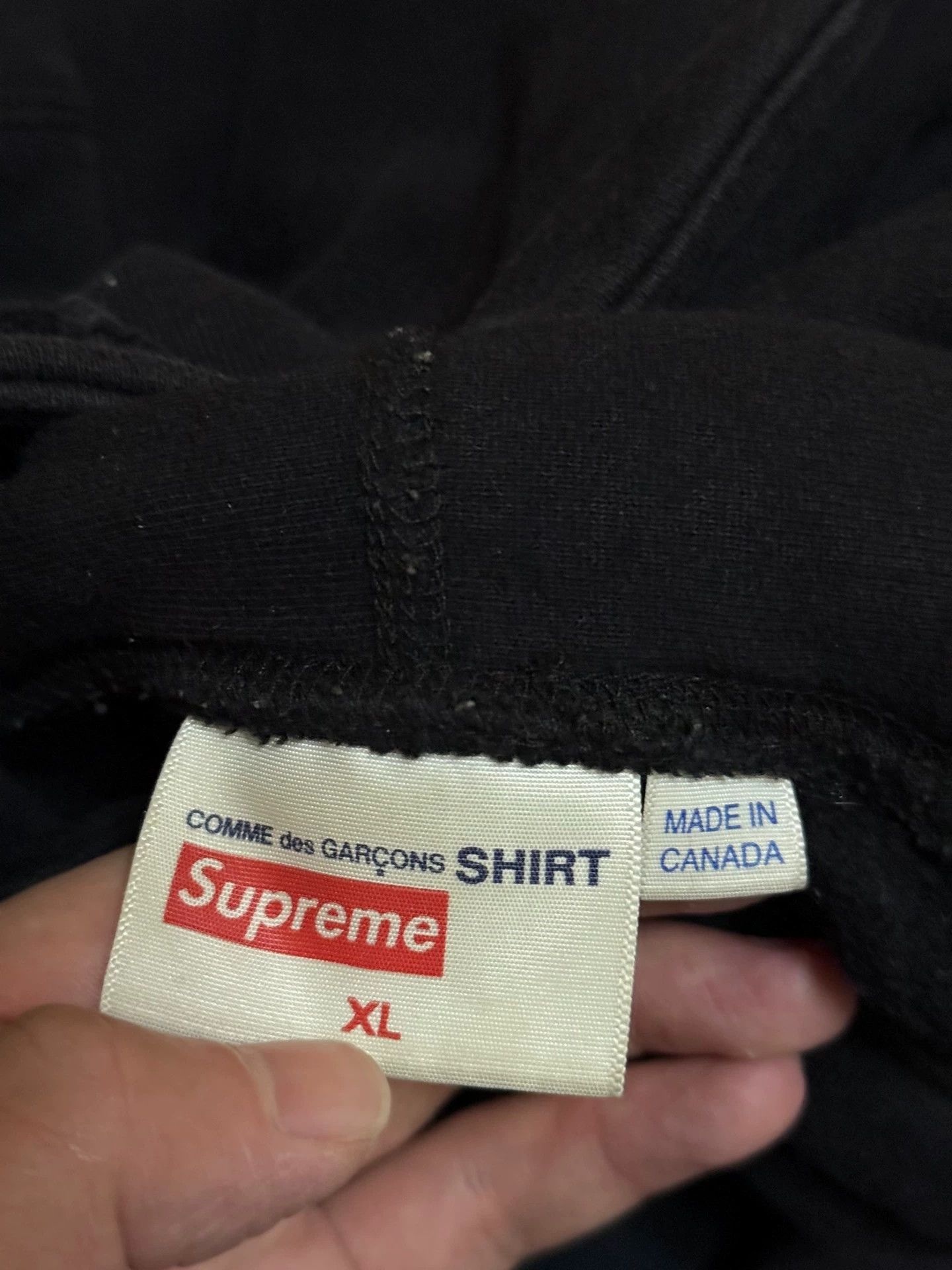 Supreme Supreme x CDG Box Shirt Hoodie XL Mint Unworn Size US XL / EU 56 / 4 - 4 Thumbnail