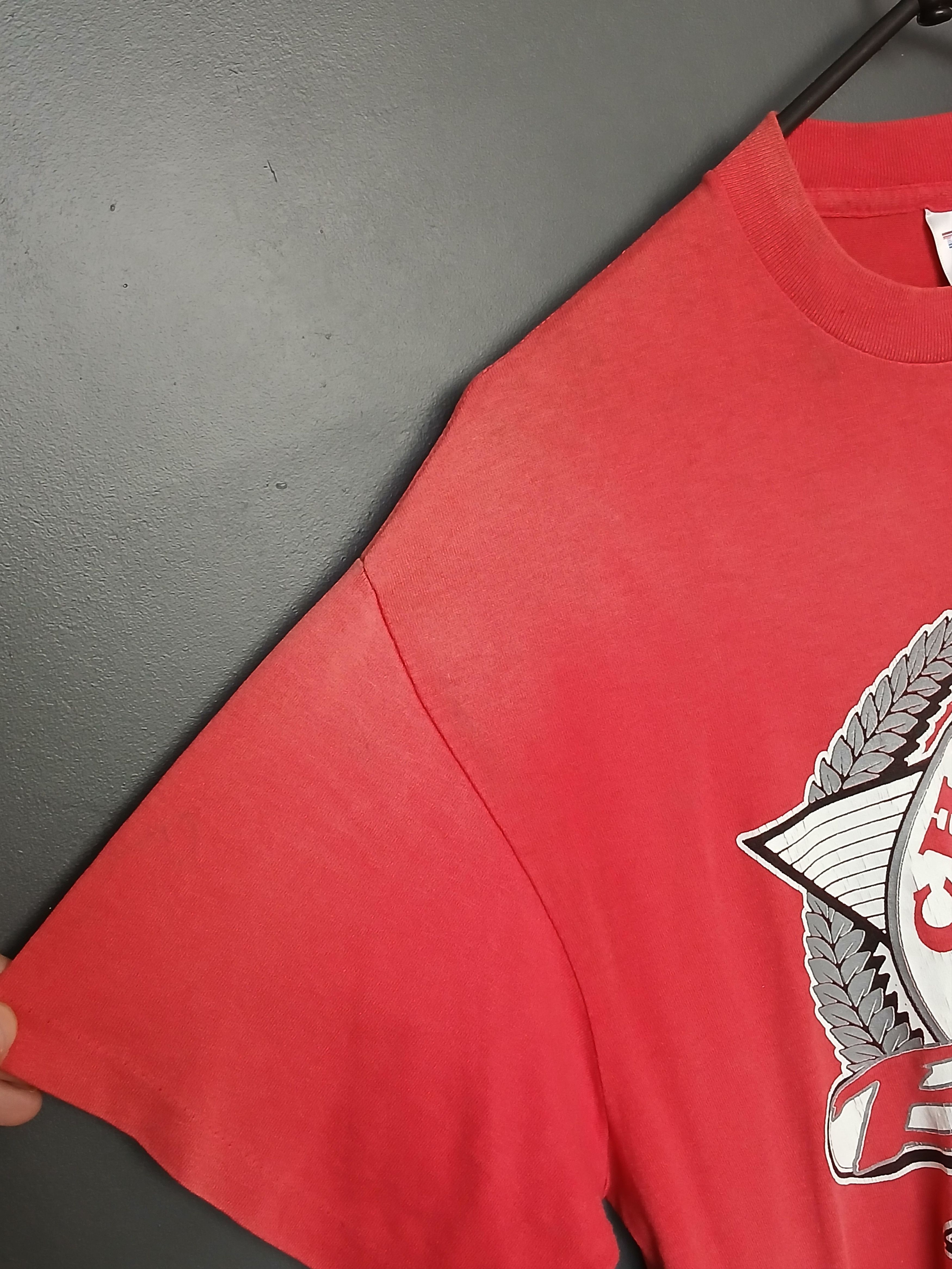 NBA Vintage 1992 NBA Chicago Bulls Basketball T-Shirt Size US L / EU 52-54 / 3 - 7 Thumbnail