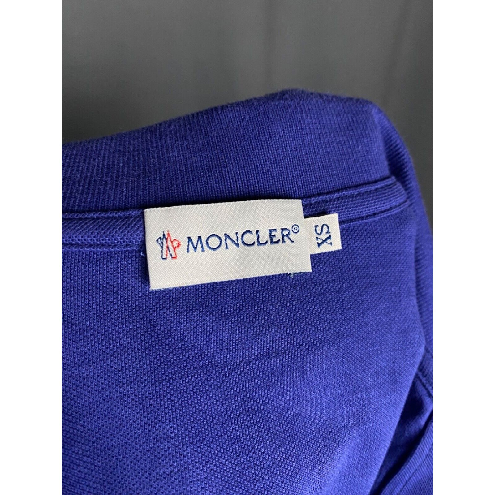 Moncler Moncler Women's Blue Polo T-Shirt Size XS Size XS / US 0-2 / IT 36-38 - 10 Thumbnail