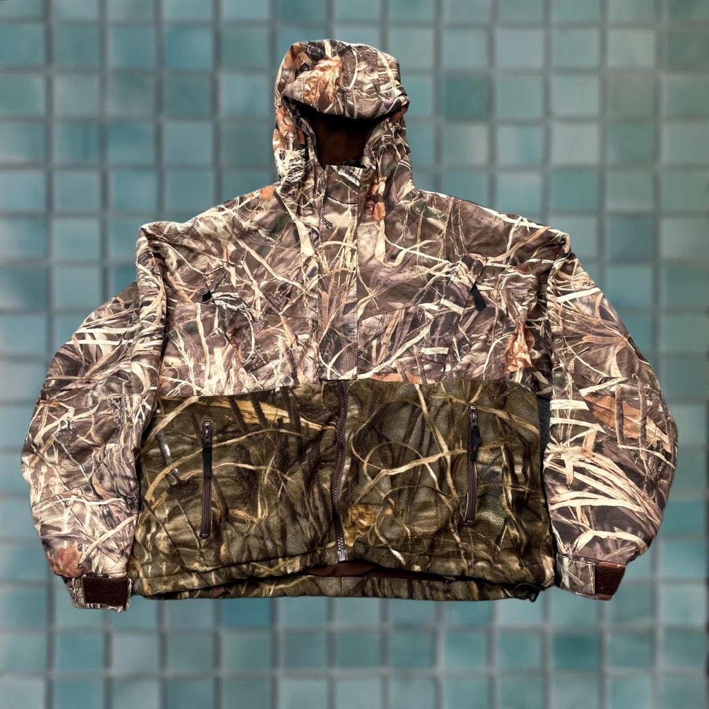 Vintage VINTAGE Cabela's Jacket Mens XL Brown Camo Real Tree Coat Insulated Hooded Full Zip Parka Brown Camouflage Regular Fit Men XL Jacket Size US XL / EU 56 / 4 - 1 Thumbnail