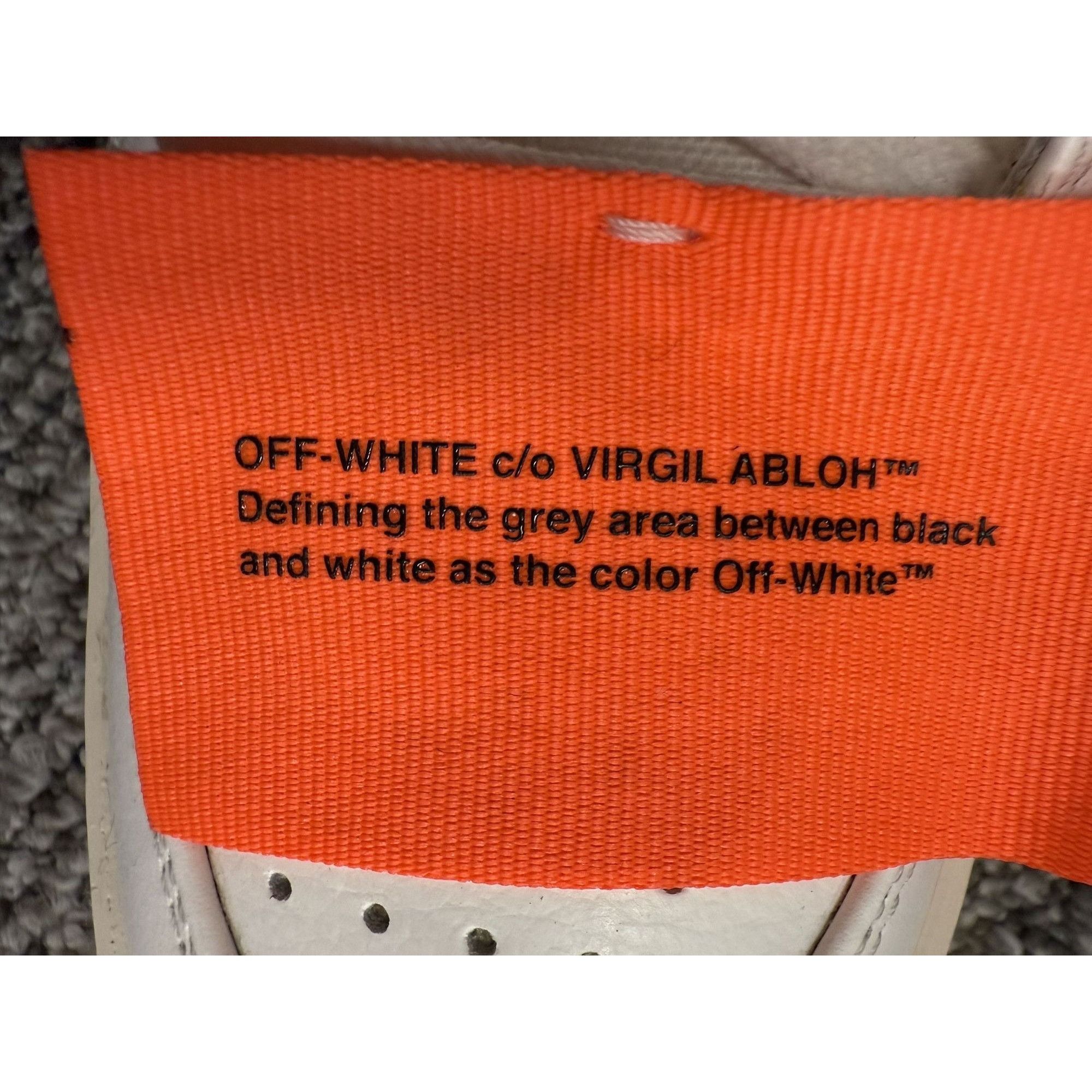 Off-White Off-White Cup Sole 3.0 High-Top Sneakers White/Orange EU 38 Size US 8 / IT 38 - 14 Thumbnail