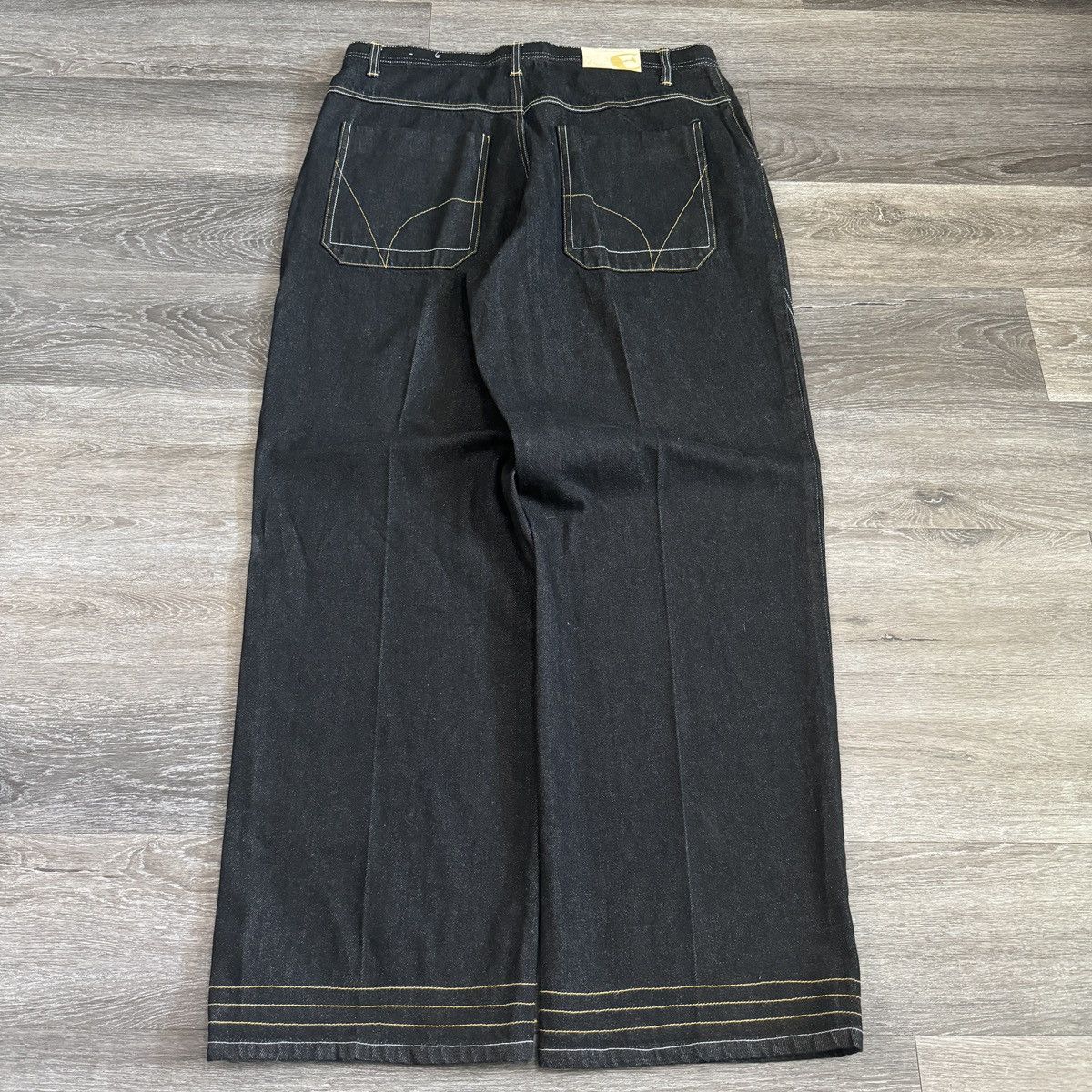 JNCO × Vintage Crazy Vintage y2k Exsta baggy wide leg unique jeans Size US 36 / EU 52 - 2 Thumbnail
