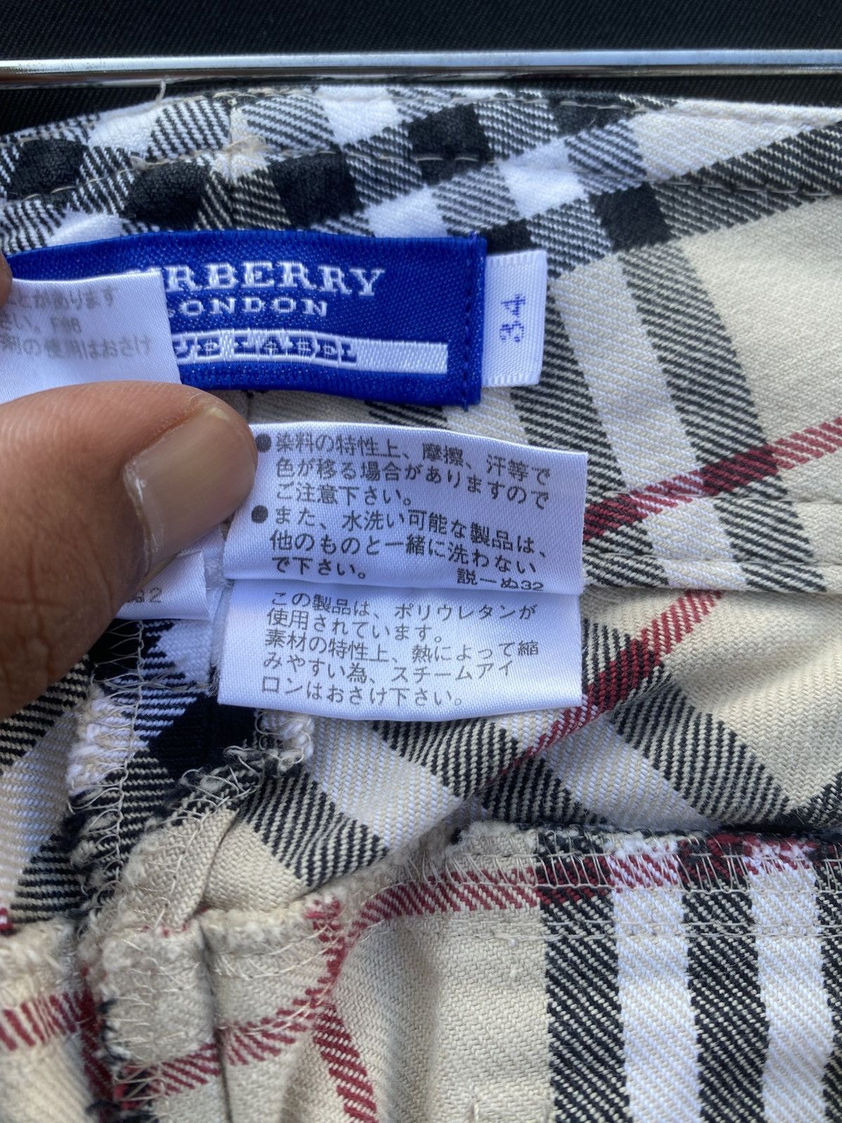 Burberry Rare Burberry Brown Checkered Casual Pants Size US 27 - 14 Thumbnail