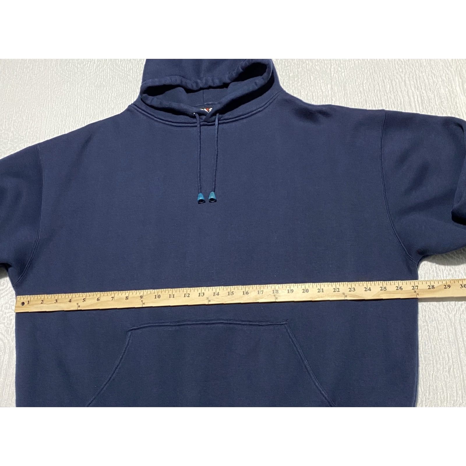 KangaROOS BXS Boom-X Sports Hoodie Mens XL Navy Blue Pullover Kangaroo Pocket Acrylic Warm Size US XL / EU 56 / 4 - 6 Thumbnail