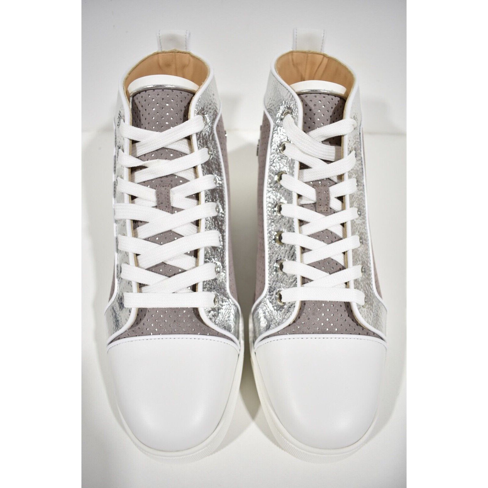 Christian Louboutin Christian Louboutin Men Louis Orlato Flat Elegant Argento Size US 10 / EU 43 - 6 Thumbnail