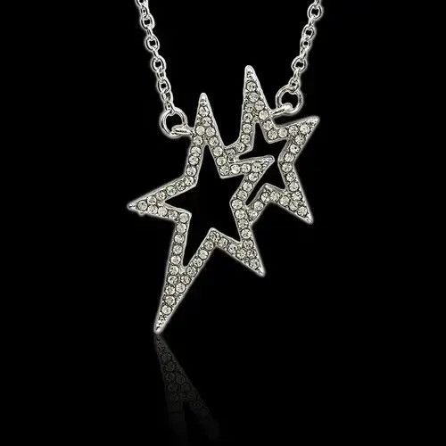 Japanese Brand × Jewelry Double Star Necklace Size ONE SIZE - 2 Thumbnail