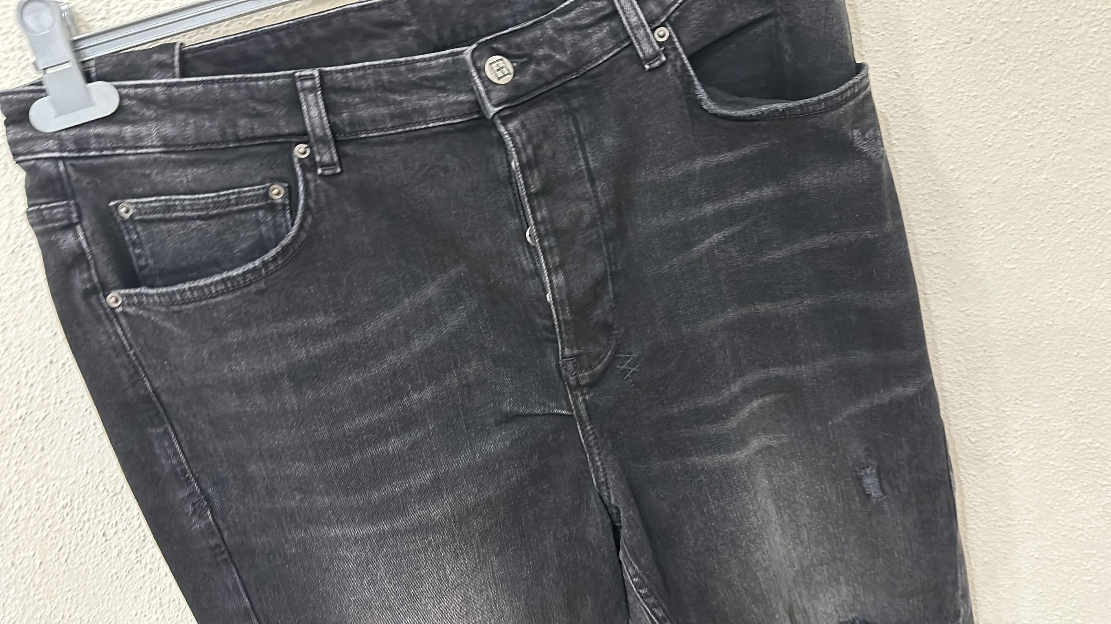 Ksubi Ksubi Chitch Blackk Rokk Denim Black Size 38 Size US 38 / EU 54 - 8 Thumbnail