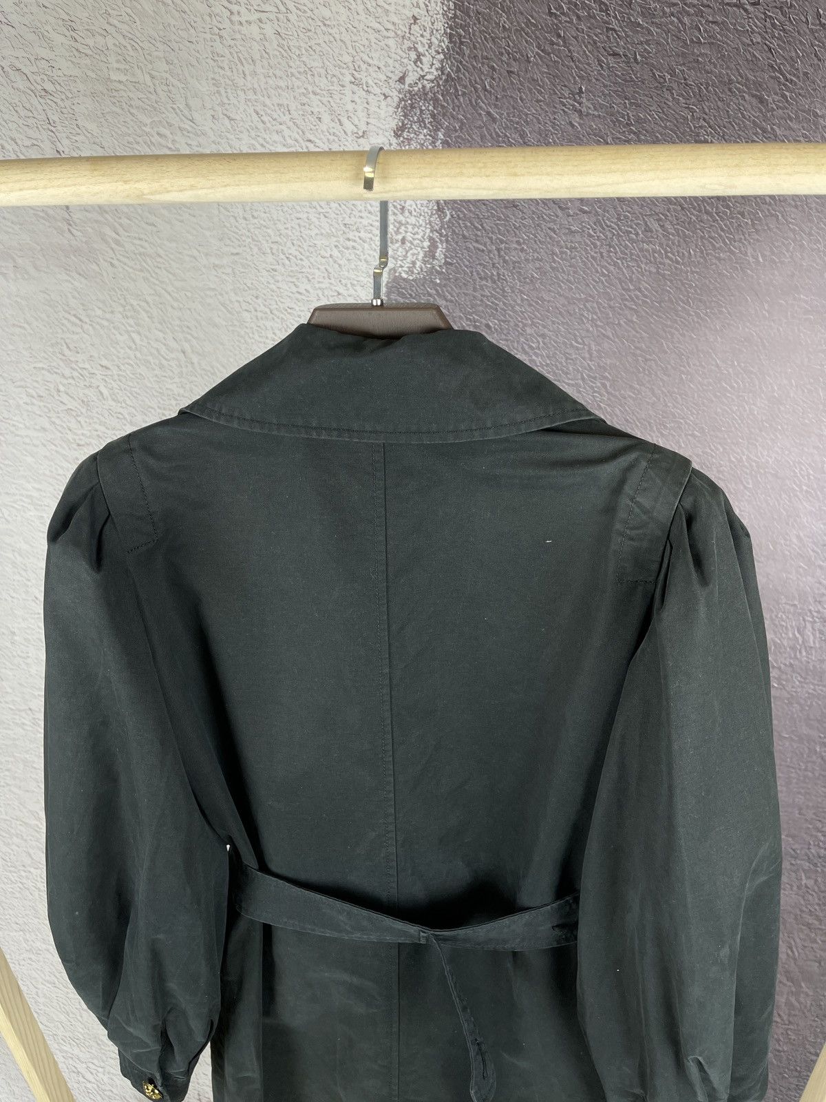 Dolce & Gabbana Dolce & Gabbana double-breasted cotton black coat women’s Size M / US 6-8 / IT 42-44 - 19 Thumbnail