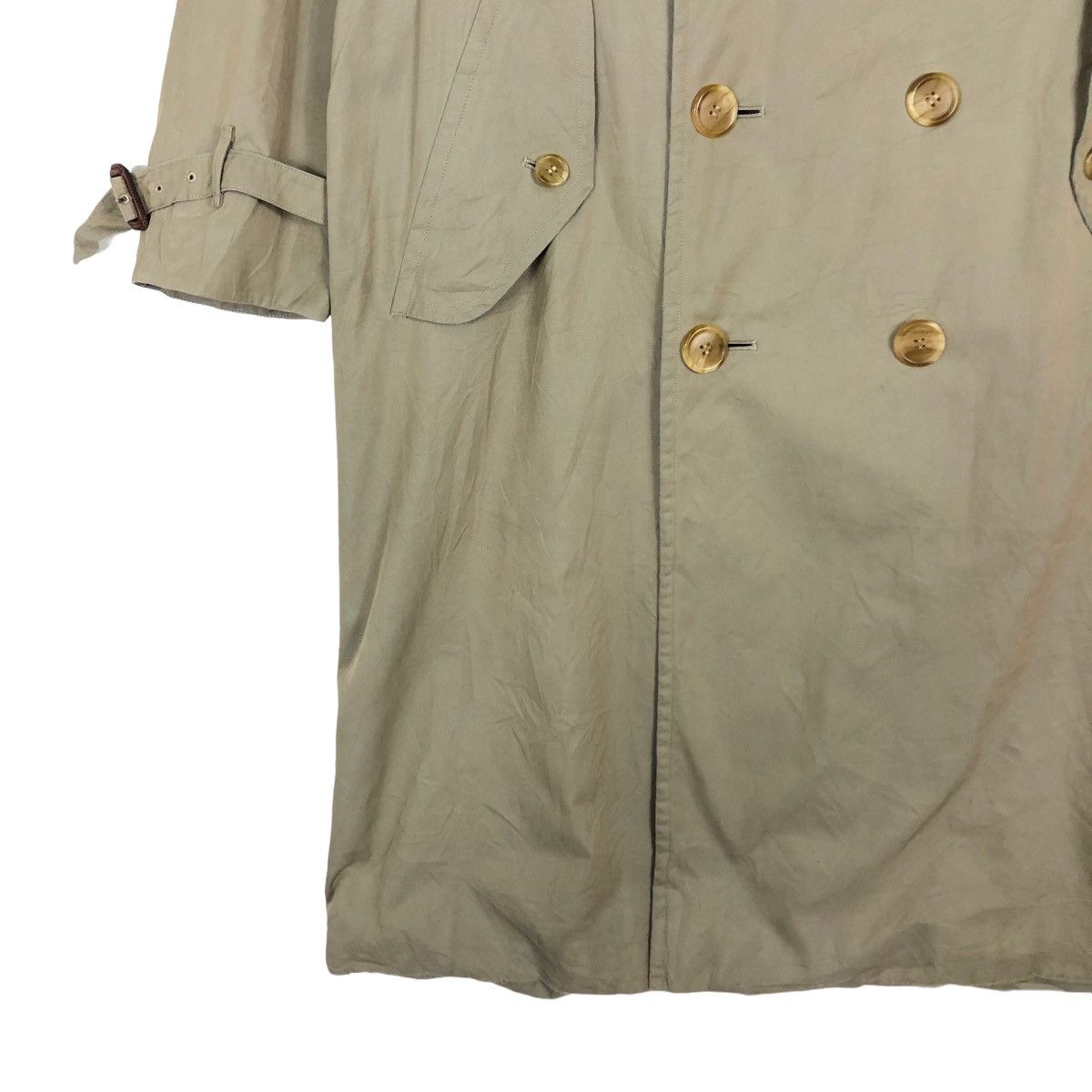 Burberry 🔥Vintage Long Jacket Burberrys Nova Check Blanket Bondage Size US M / EU 48-50 / 2 - 5 Thumbnail