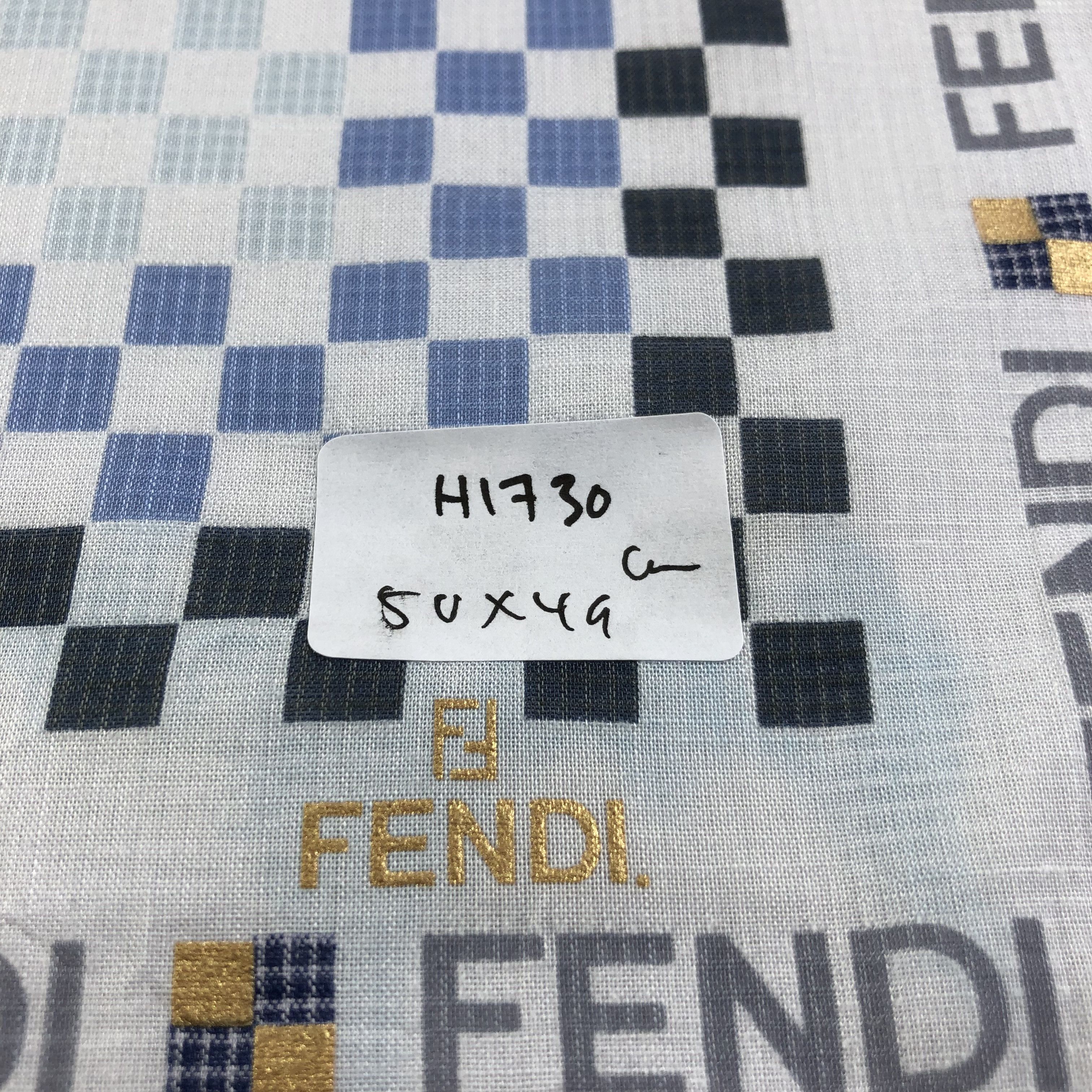 Vintage Fendi Big Logo Handkerchief Neckerchief Bandana H1730 Size ONE SIZE - 7 Thumbnail