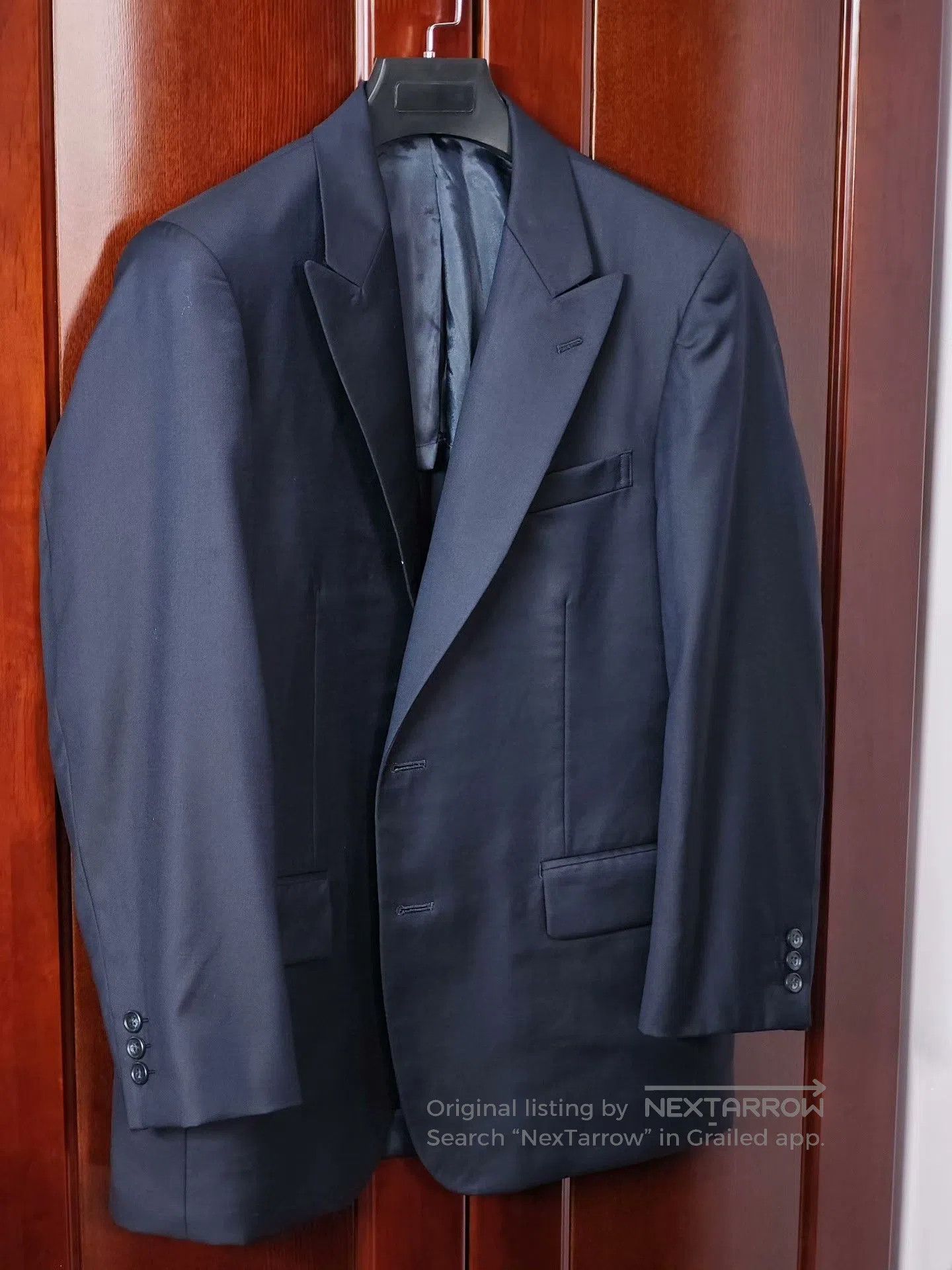 Tallia Italian Custom Wool Suit Jacket. Size US M / EU 48-50 / 2 - 1 Thumbnail