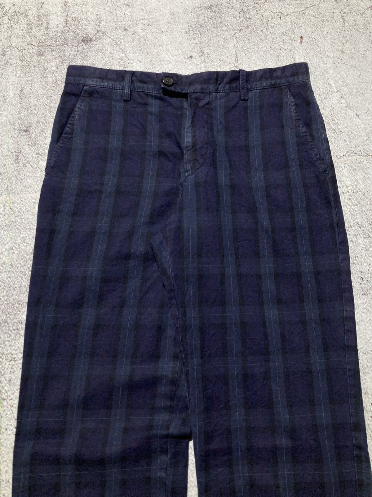 Etro 🇮🇹 Etro Made In Italy Casual Tartan Plaid Pants Luxury Size US 30 / EU 46 - 3 Thumbnail