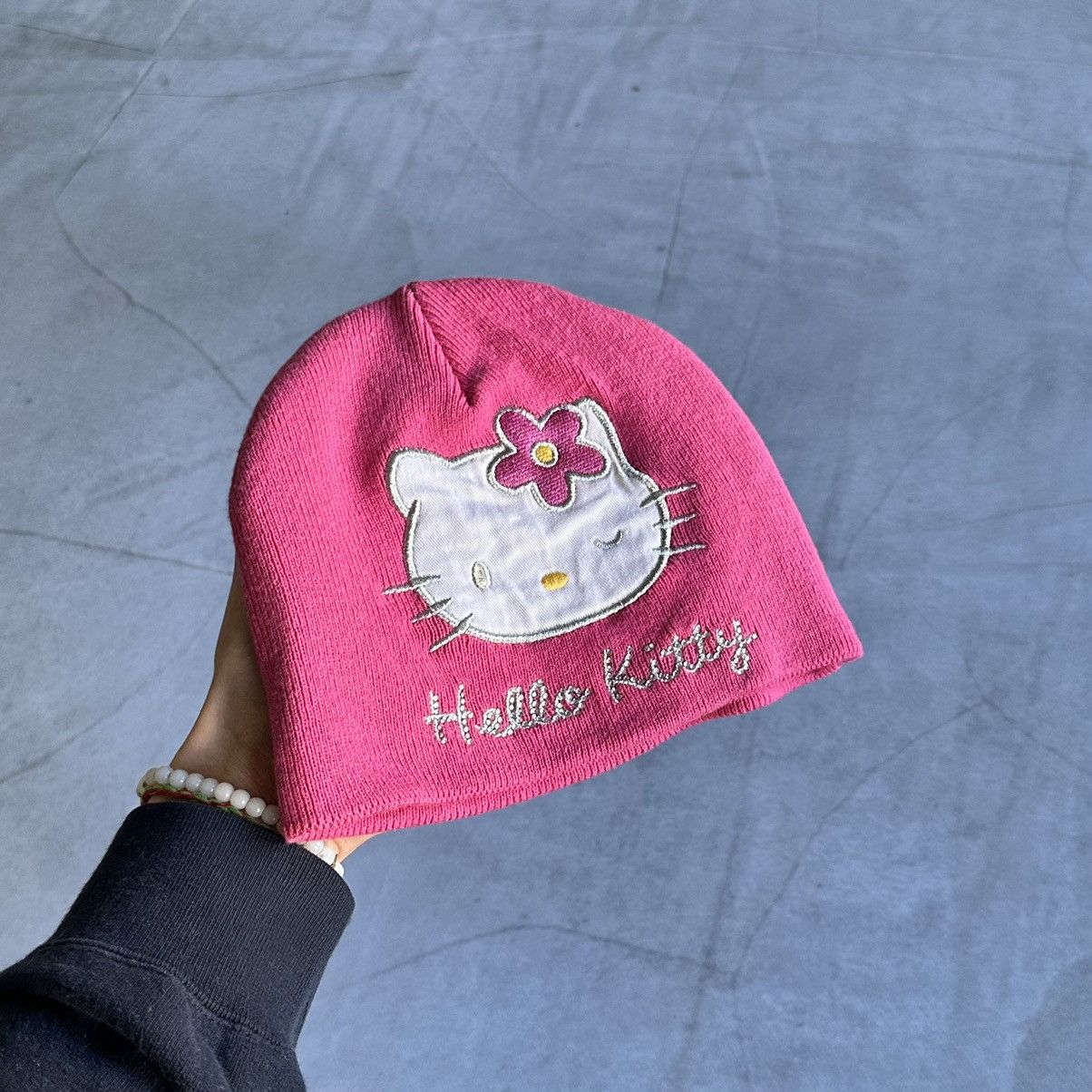 Hysteric Glamour CUTIE Hello Kitty Y2K Rhinestones Trapper Hat Cap Size ONE SIZE - 1 Thumbnail