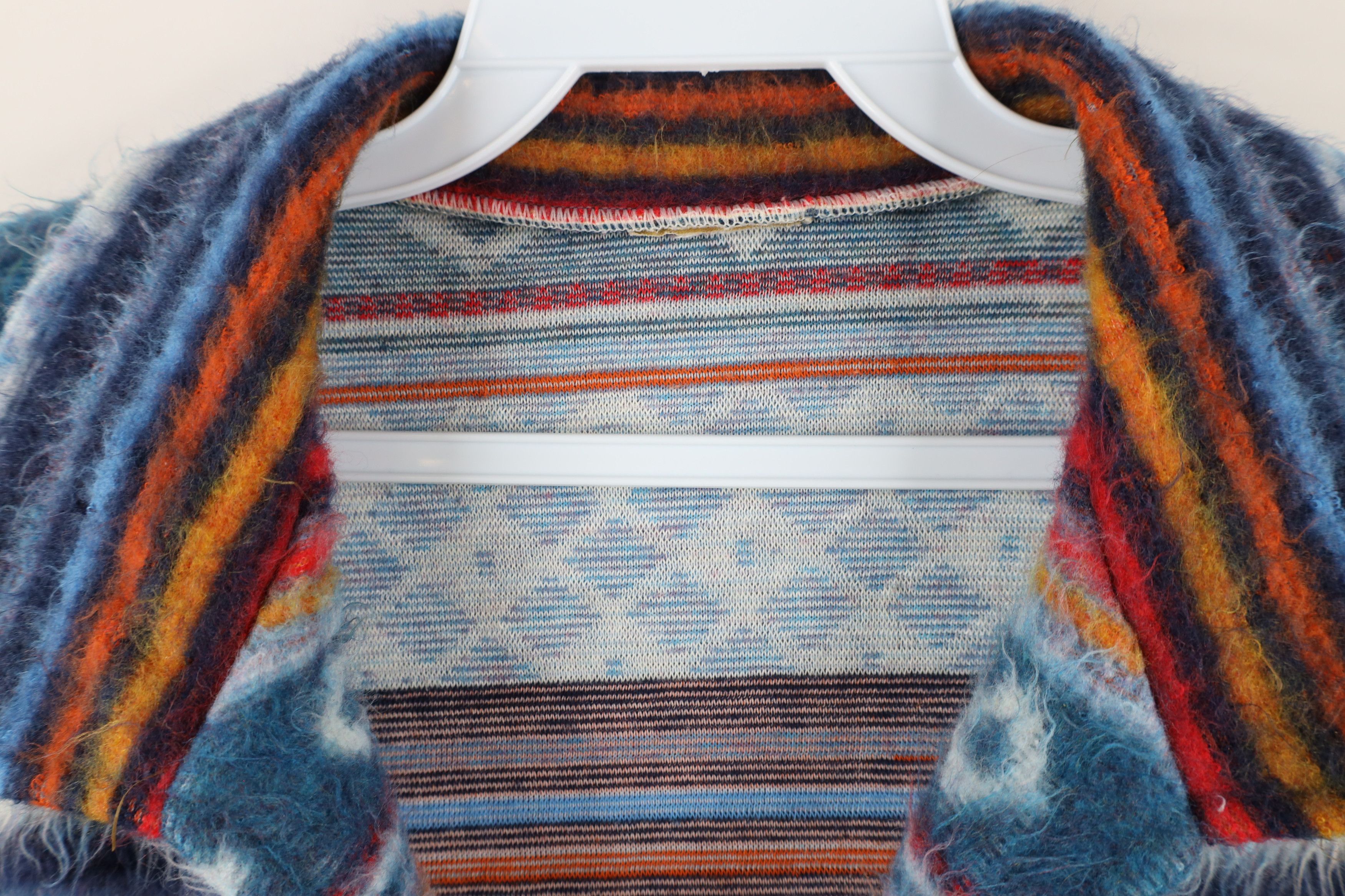 Vintage Vintage 90s Streetwear Southwestern Shag Collared Sweater Size US M / EU 48-50 / 2 - 8 Thumbnail