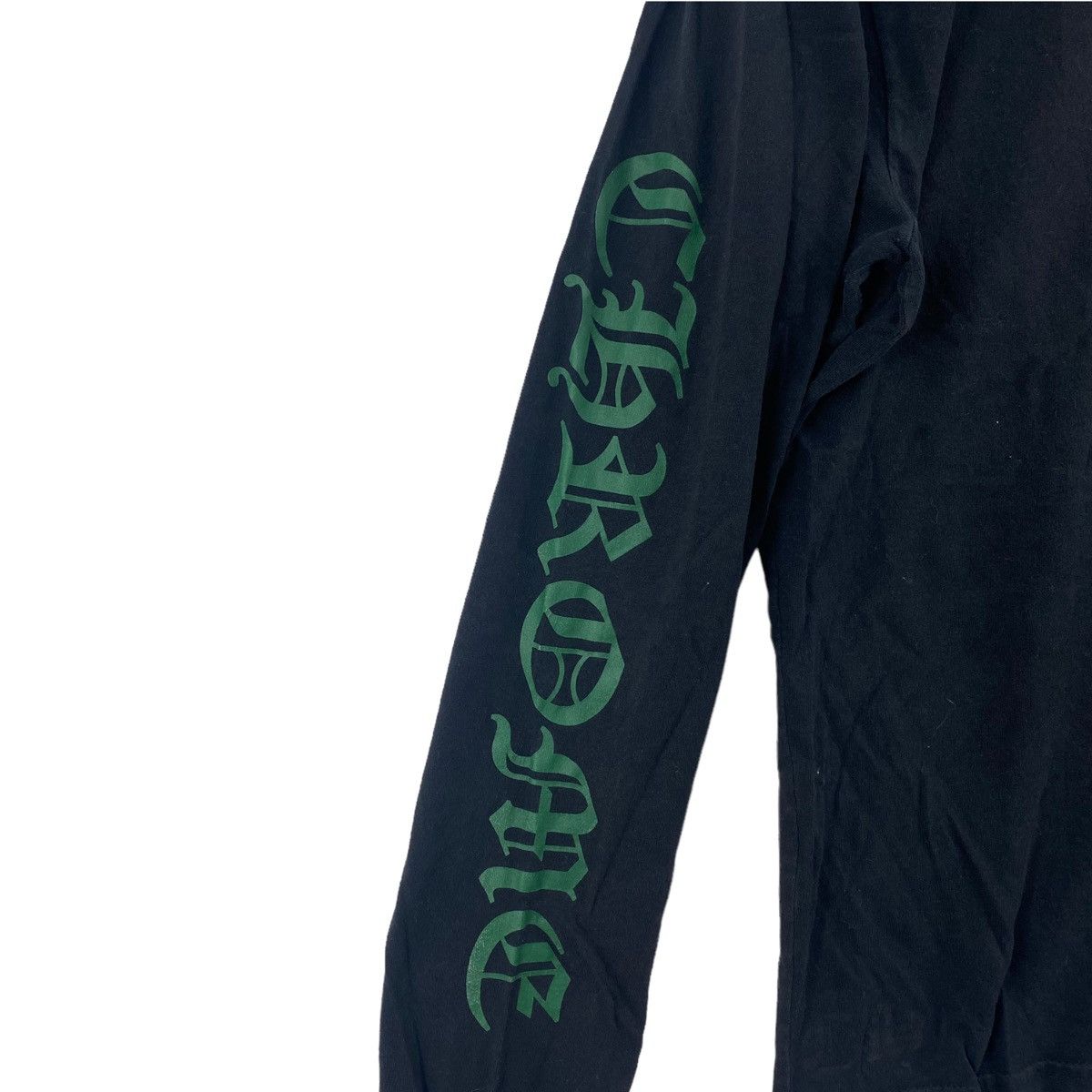 Chrome Hearts CHROME HEARTS USA Cemetery Green Cross Black Long Sleeve Size US S / EU 44-46 / 1 - 5 Thumbnail