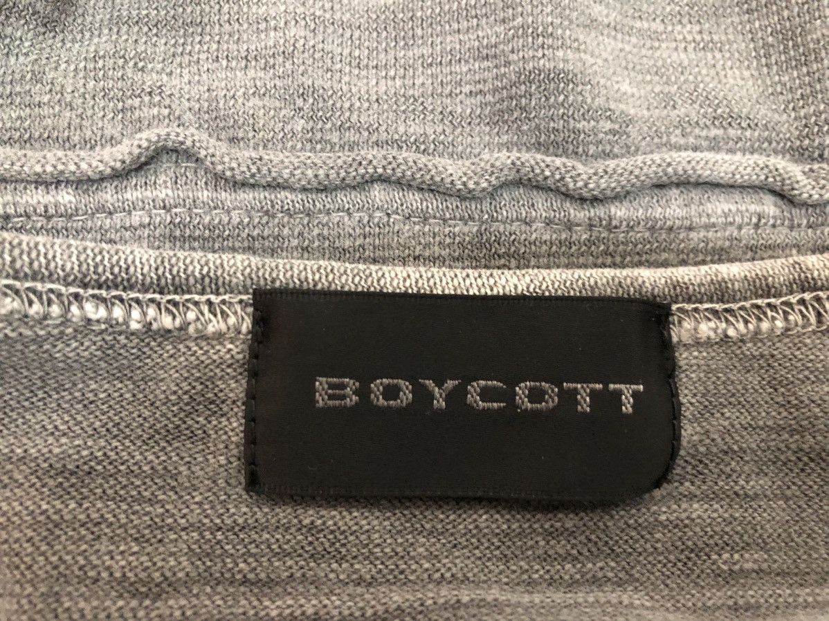 AESTHETIC 🇯🇵 HENLEY NECK BEAUTY FADE GREY TEE