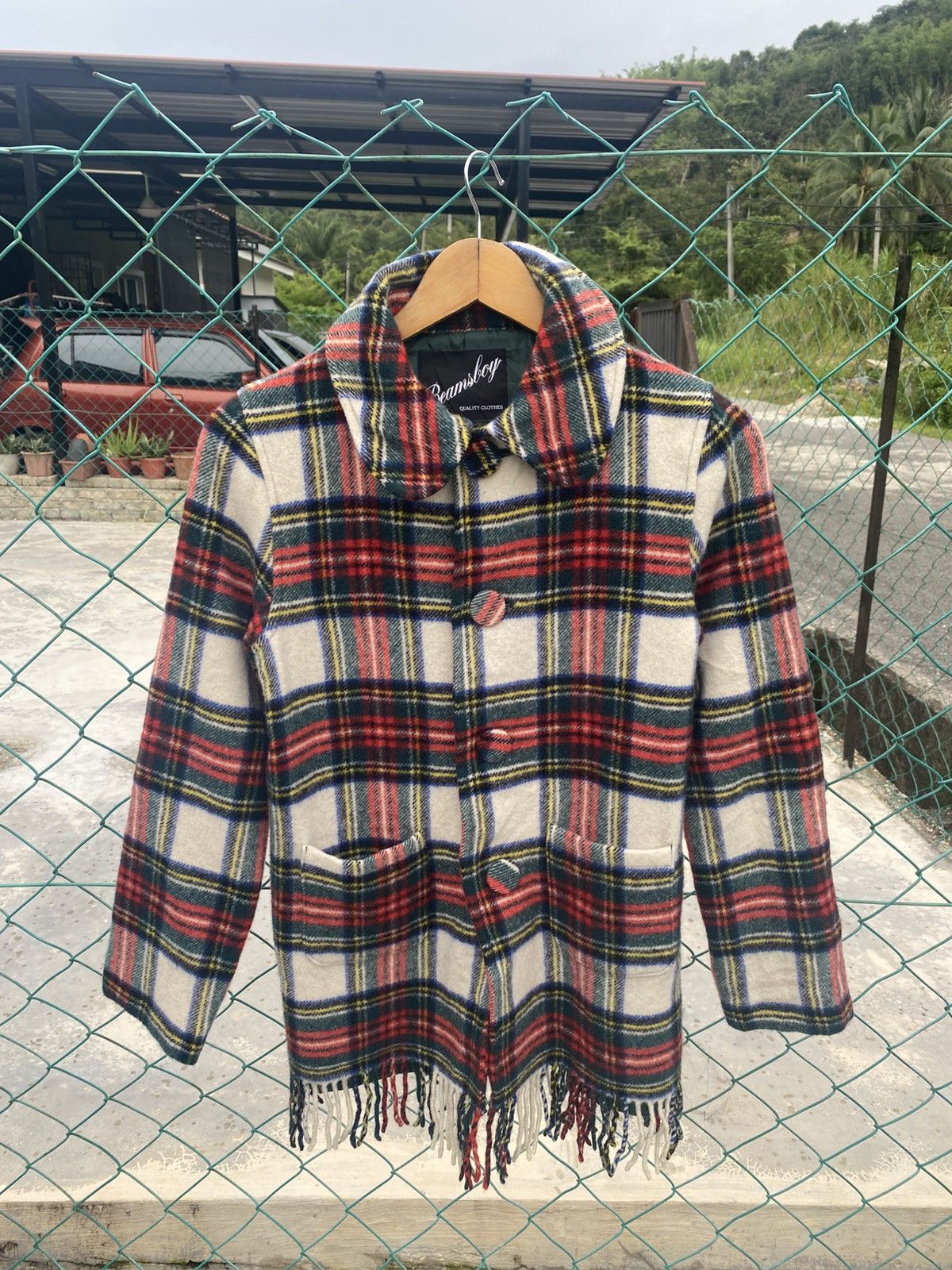 Beams Plus Beams Boy checker plaid wool jacket Size US XS / EU 42 / 0 - 1 Thumbnail