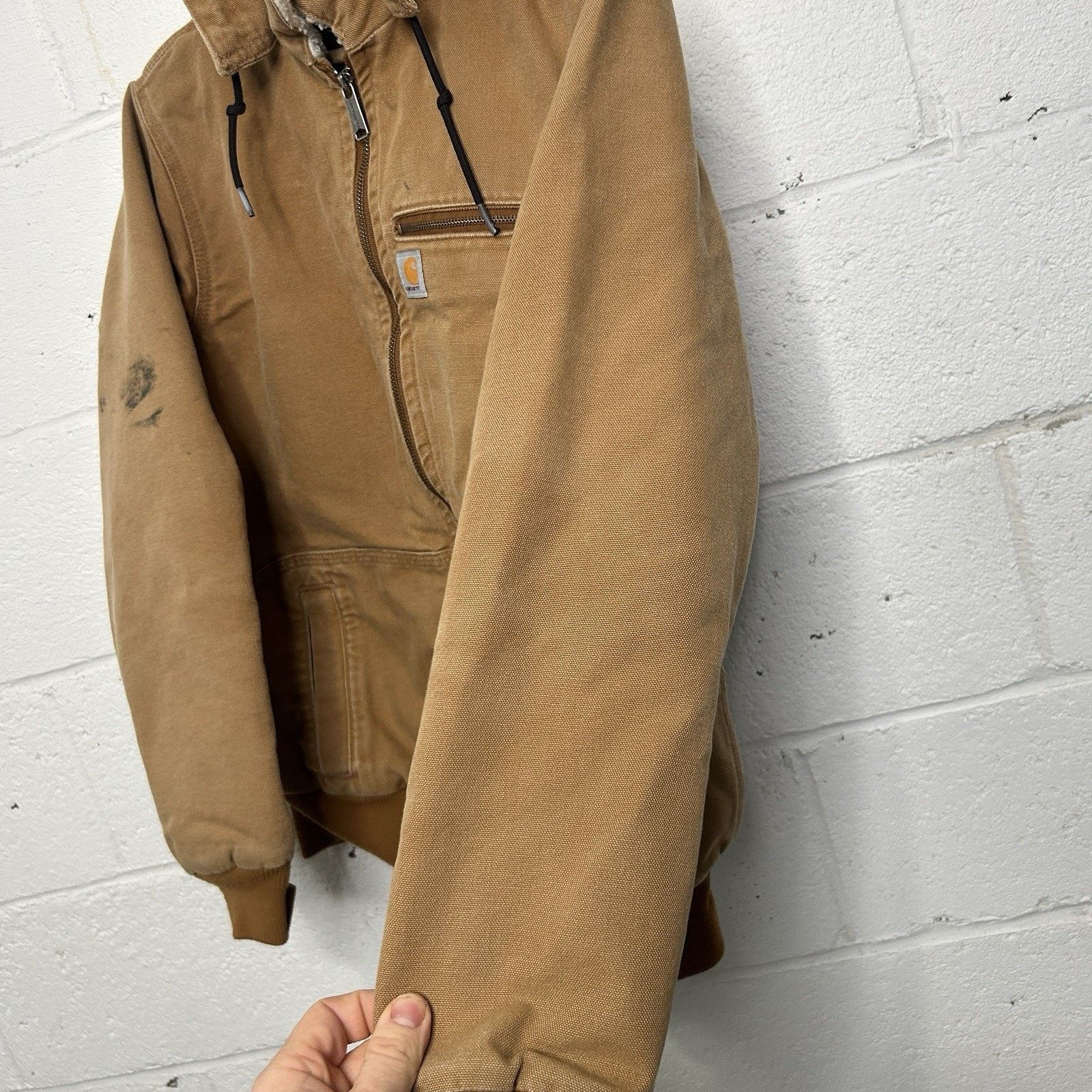 Carhartt Carhartt Sherpa-Lined Wildwood Jacket “Brown” 100815 Size XL / US 12-14 / IT 48-50 - 8 Thumbnail