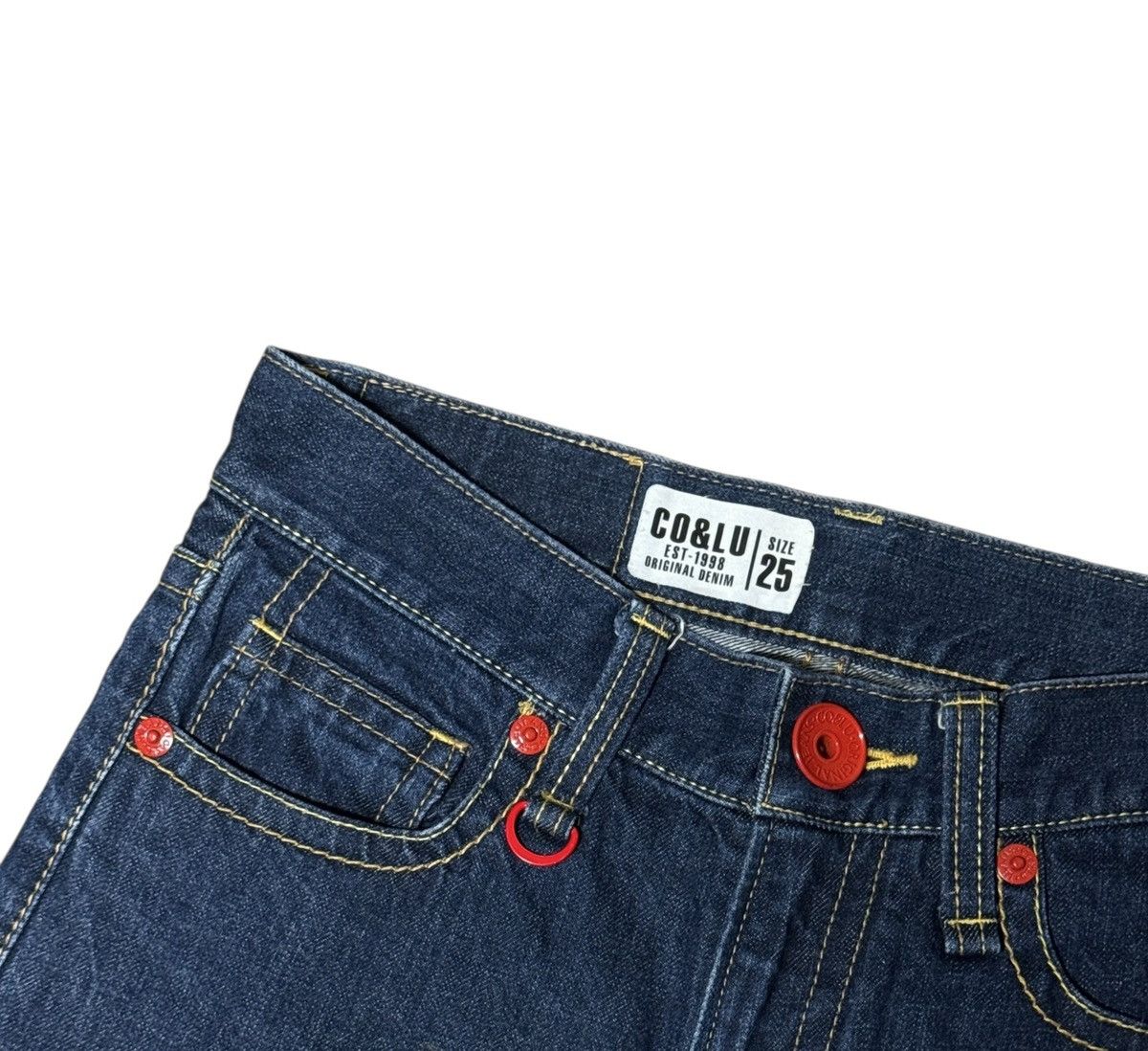 Japanese Brand Vintage Co&Lu Spellout Denim Jeans Japanese Brand Y2K Size US 30 / EU 46 - 8 Thumbnail