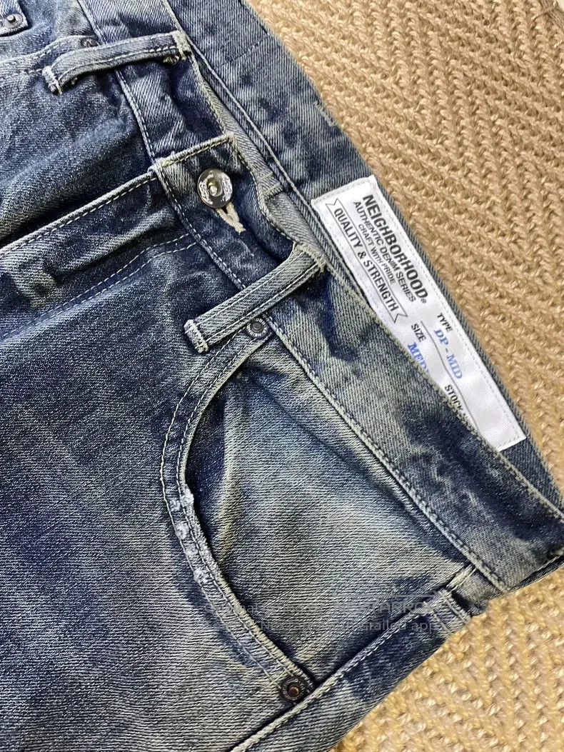 Neighborhood Neighborhood size M 18aw Patch King of Denim Washed Destro Size US 27 - 4 Thumbnail