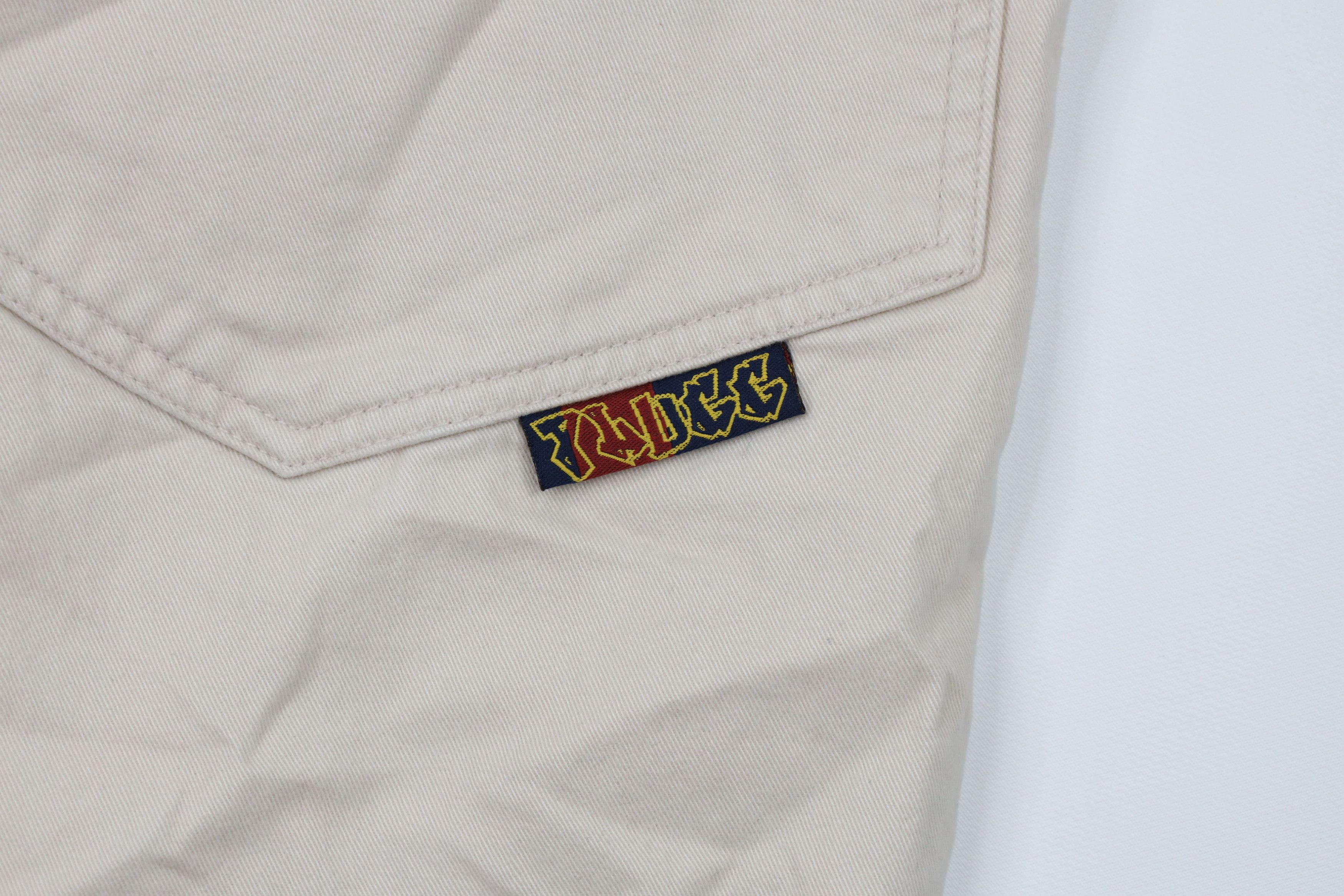 Vintage Vintage Y2K Streetwear Baggy Fit Skateboard Pants Beige Size US 36 / EU 52 - 12 Thumbnail