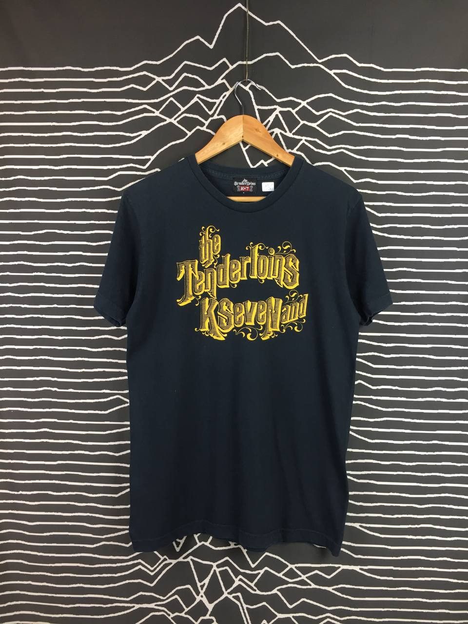 image of Tenderloin The Tenderloins Ksevenand Tee in Black, Men's (Size Medium)