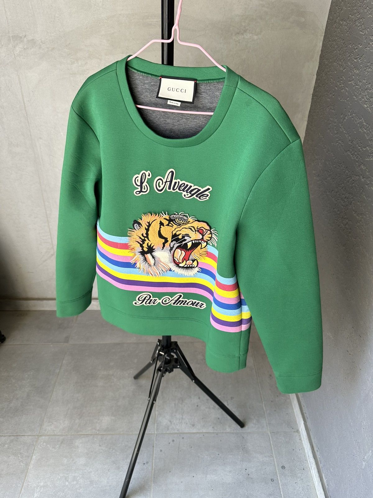 Gucci Gucci Sweatshirt Por Amour Tiger Size US M / EU 48-50 / 2 - 2 Thumbnail