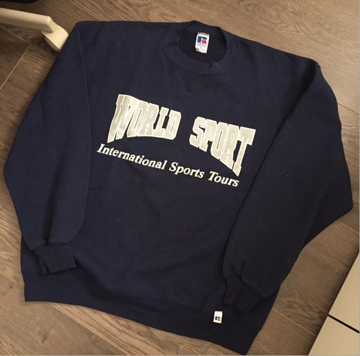 Russell Athletic × Vintage Vintage Russell Crewneck sz XL Size US XL / EU 56 / 4 - 1 Thumbnail