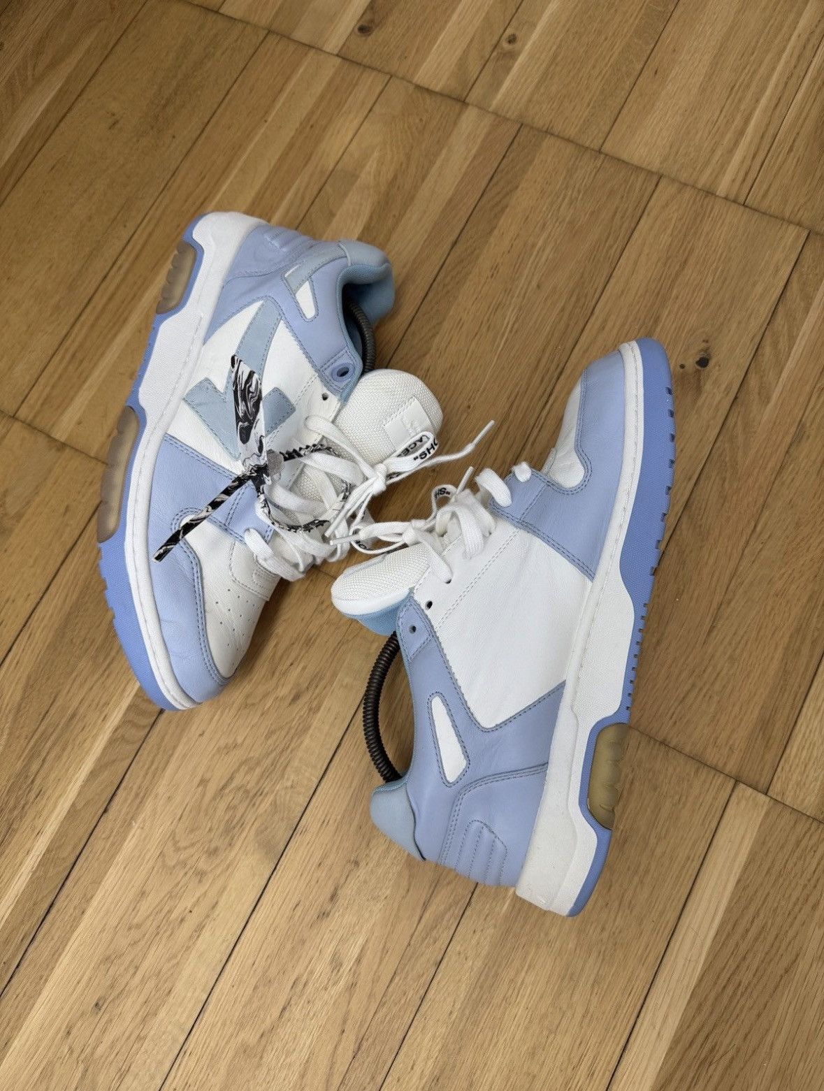Off-White Off White Out of Office Low 'Light Blue' | SOLID CONDITION Size US 10.5 / EU 43-44 - 3 Thumbnail