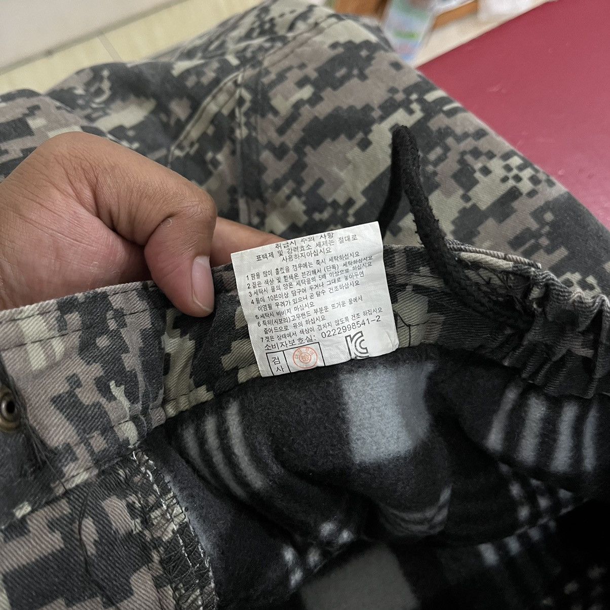 Japanese Brand LA Origial Gears Camo Fatique Cargo Double Knee Size US 36 / EU 52 - 10 Thumbnail