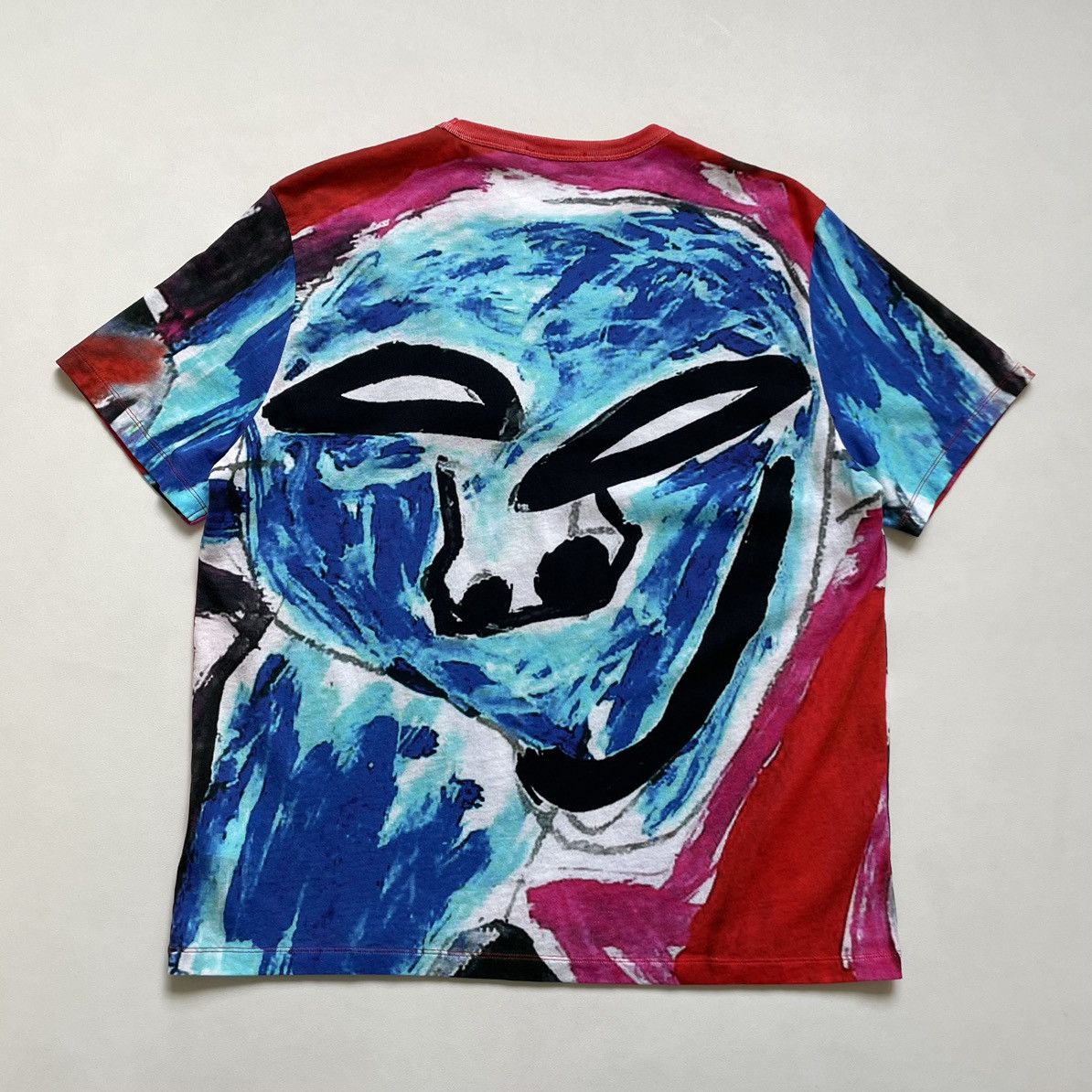 Our Legacy ‘Voodoo Face Print’ New Box T Shirt Size US M / EU 48-50 / 2 - 11 Thumbnail