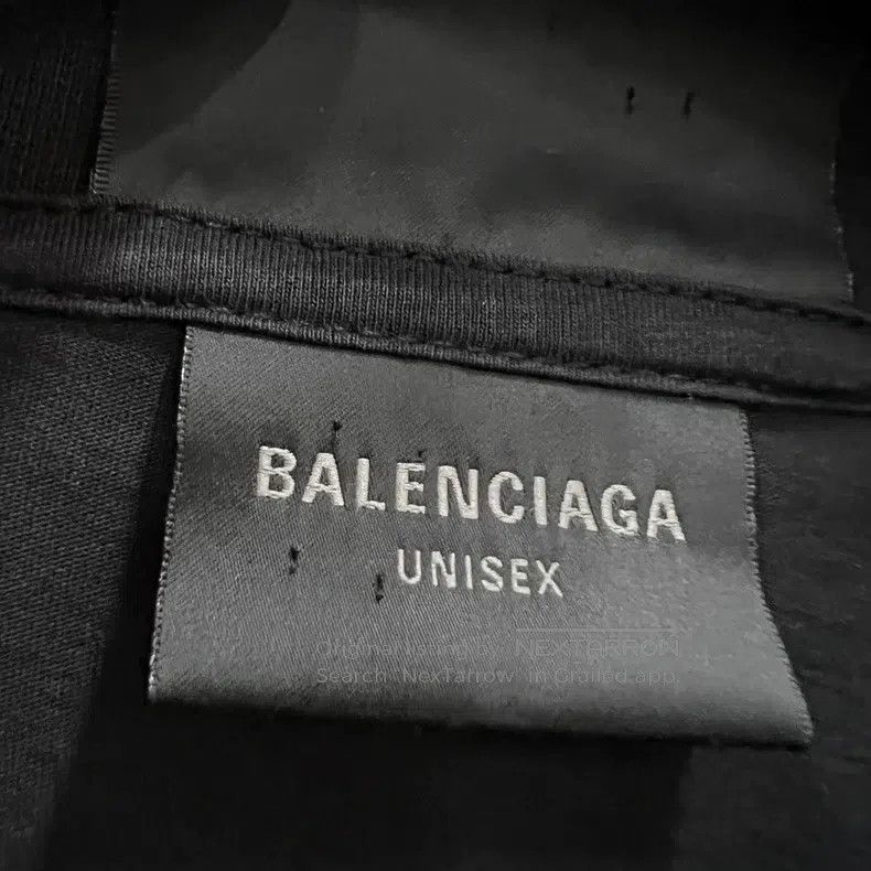 Balenciaga Balenciaga Black Letter Printed Short Sleeve XXS Size Size US XXS / EU 40 - 4 Thumbnail