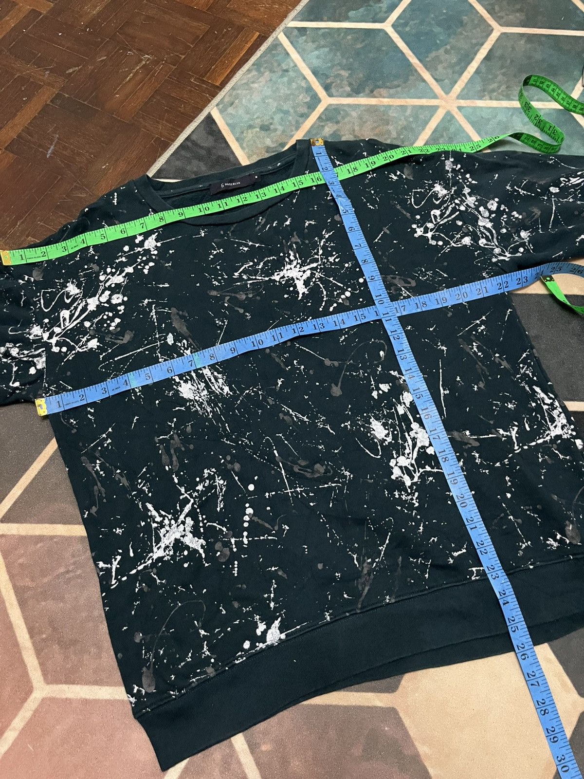 RAGEBLUE 💥Rageblue If Six Was Nine Paint Splash Sweatshirts Size US M / EU 48-50 / 2 - 11 Thumbnail