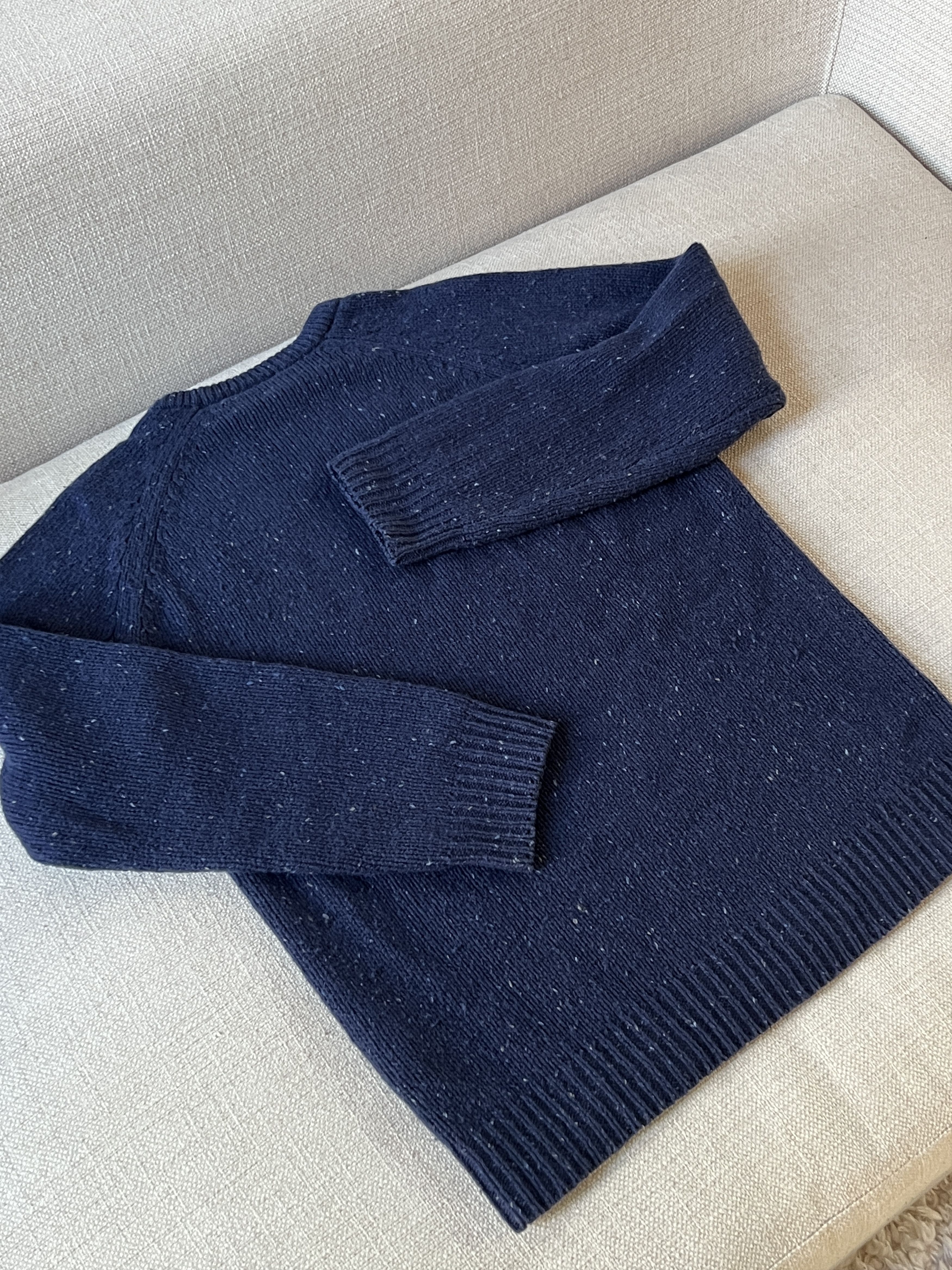 Carhartt Carhartt Anglistic Sweater • Navy Blue Heather • Speckled Size US M / EU 48-50 / 2 - 5 Thumbnail