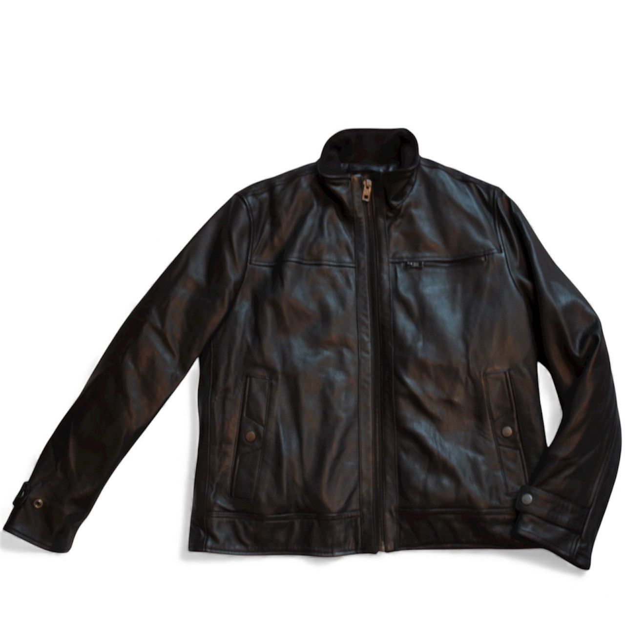 Andrew Marc Andrew Marc Leather Jacket – Dark Brown – Size M – Like New Size US L / EU 52-54 / 3 - 2 Thumbnail