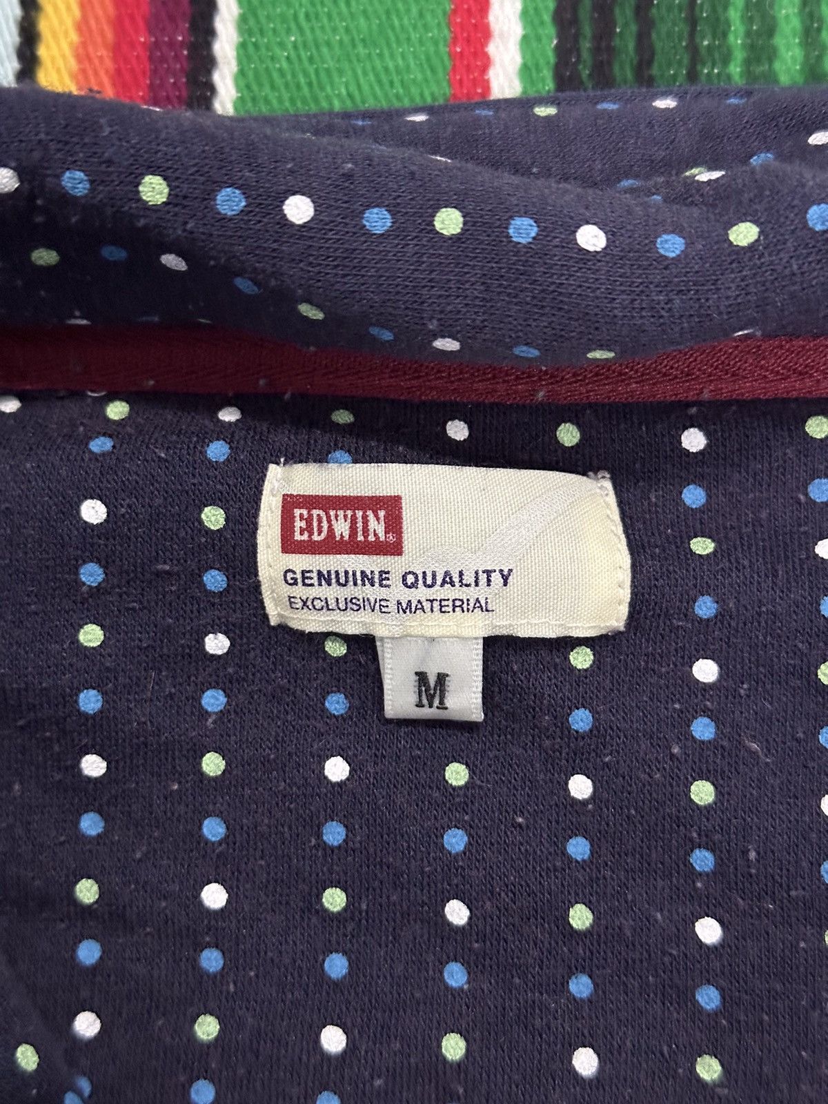 Edwin 💥Edwin💥 Japanese Brand Edwin Tee Polkadot Design💥 Size US L / EU 52-54 / 3 - 6 Thumbnail
