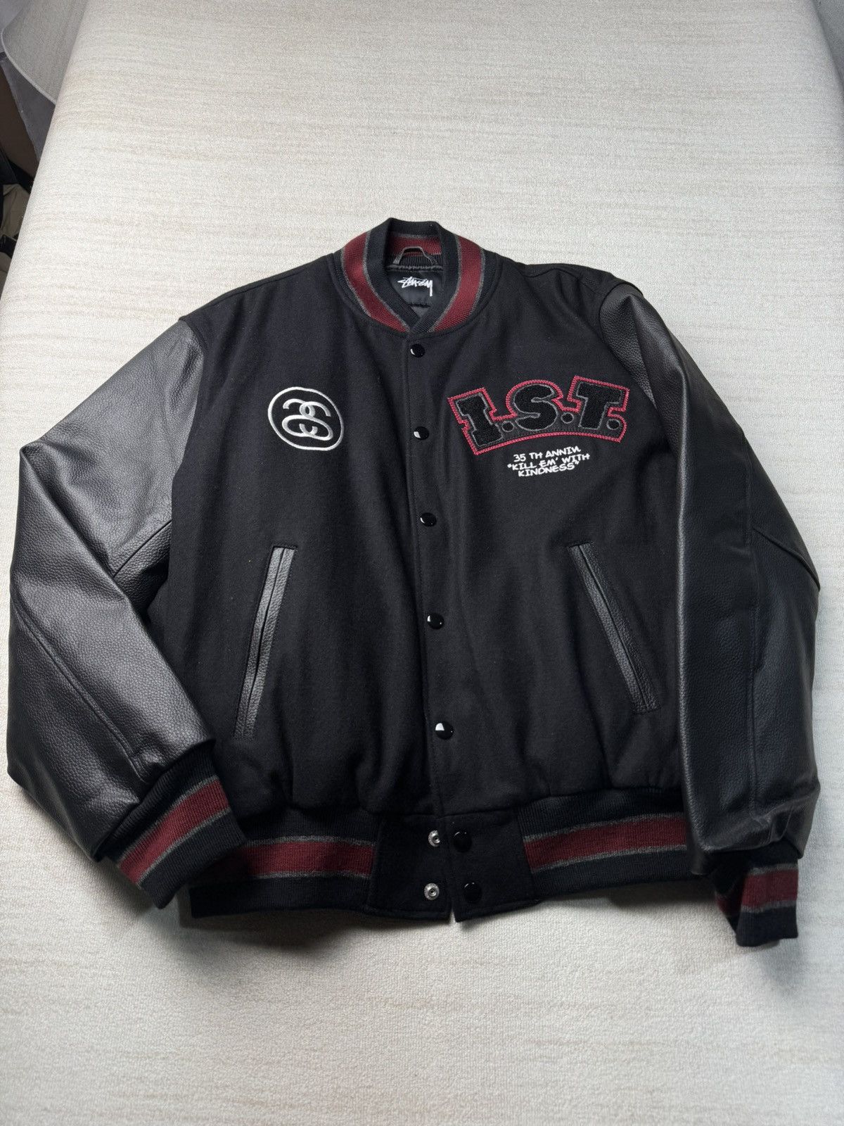 Stussy 35th Anniversary varsity jacket Size US L / EU 52-54 / 3 - 5 Thumbnail