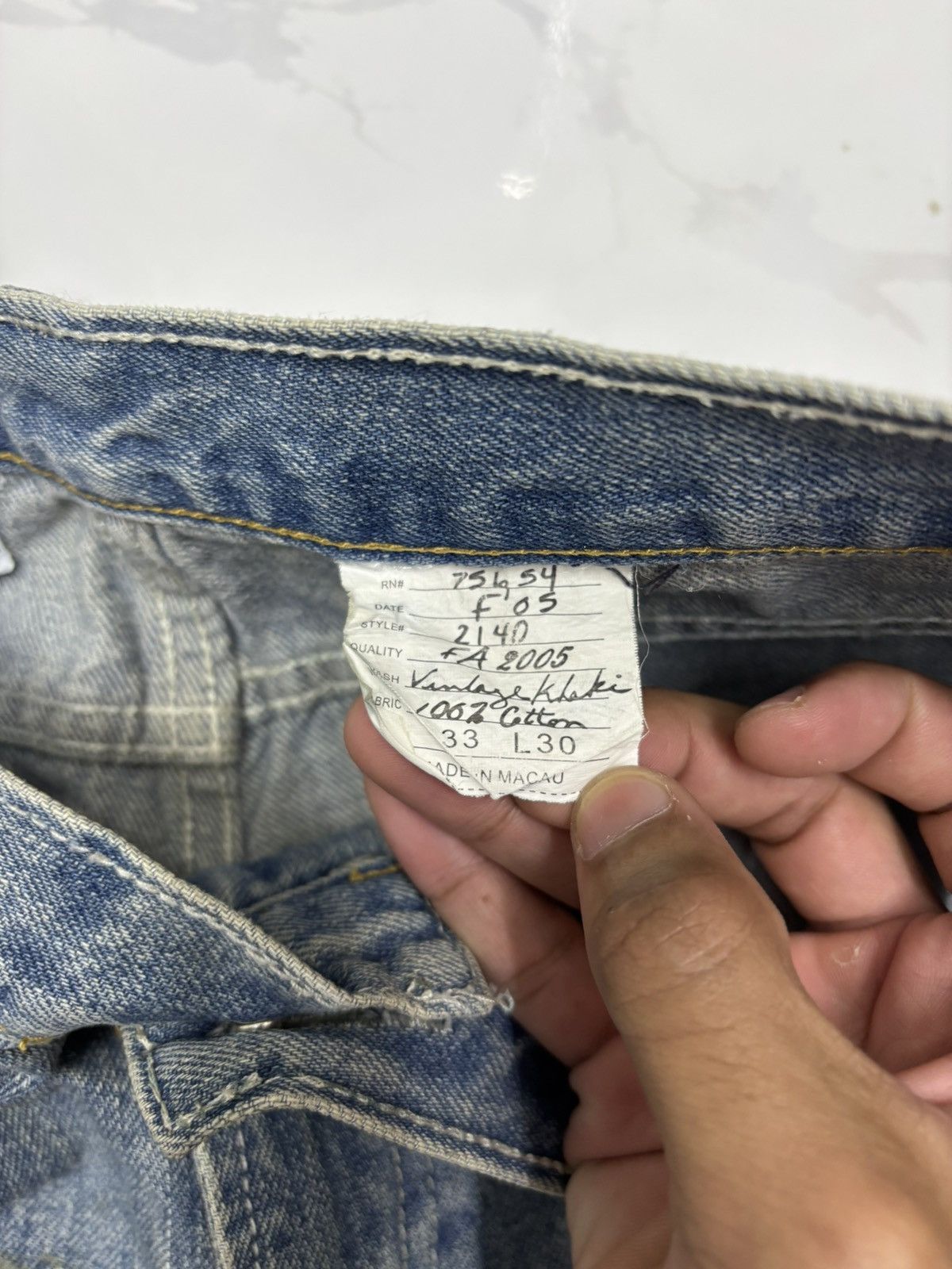 Acne Studios BAGGY FLARE DISTRESS PAINTER JEANS ABERCROMBIE & FITCH STYLE Size US 35 - 12 Thumbnail