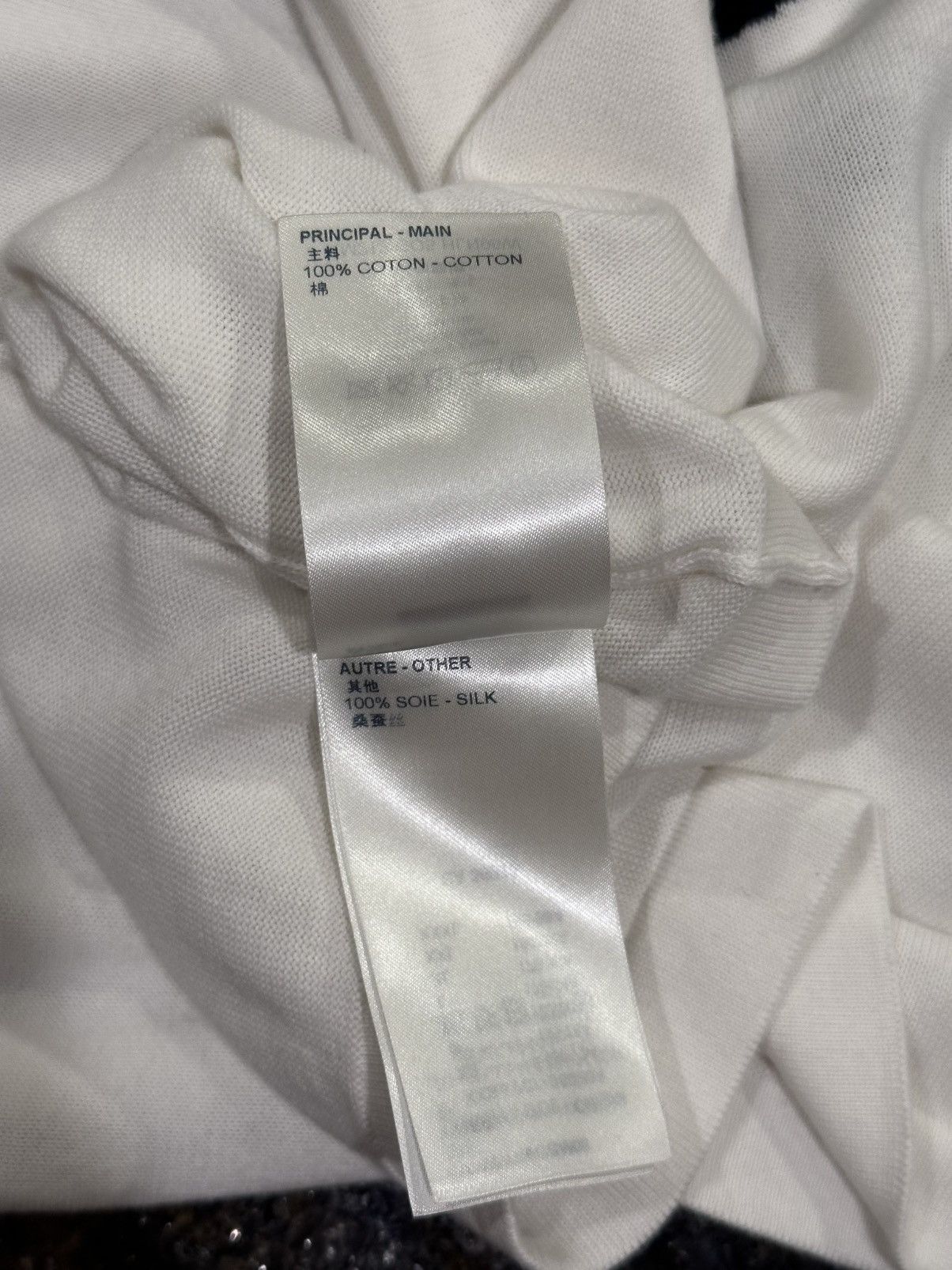 Louis Vuitton Louis Vuitton “End Goal” Intarsia White Sweater Knit T-Shirt Size US XL / EU 56 / 4 - 14 Thumbnail