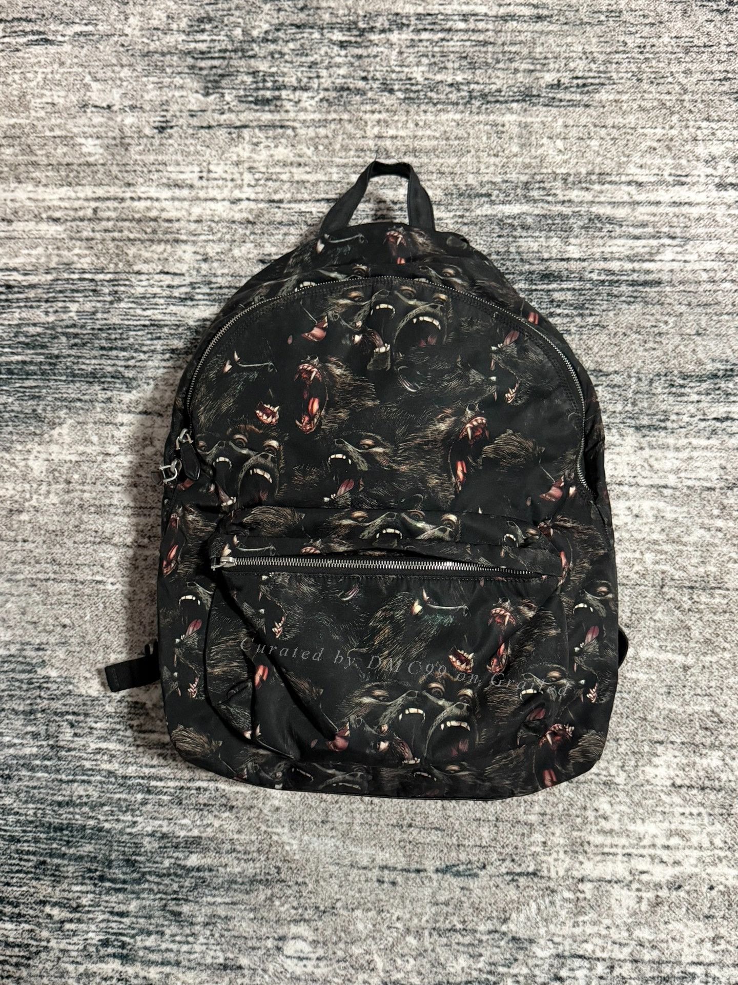 Givenchy Givenchy Roaring Monkey Print Backpack Size ONE SIZE - 1 Thumbnail