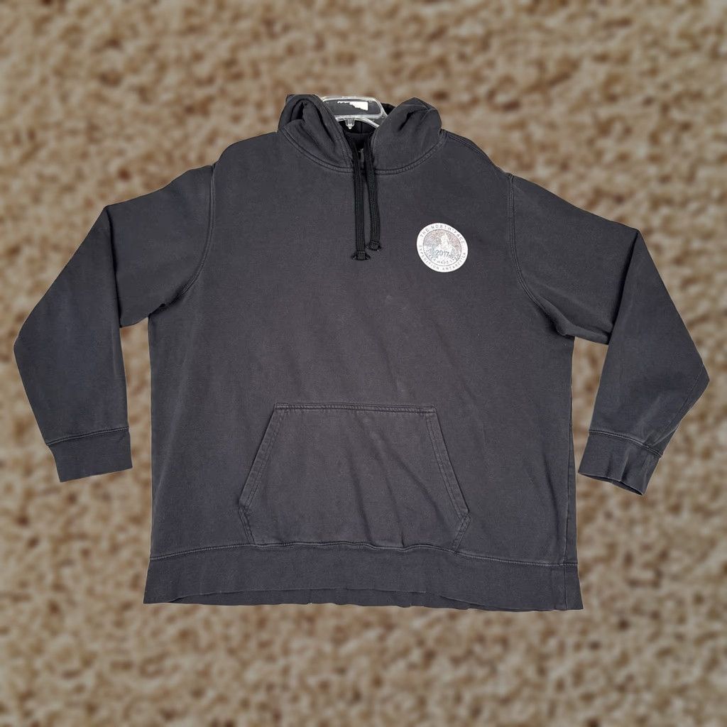 The North Face The North Face Hoodie Mens 2XL Black Expedition Antarctica Fleece Sweatshirt Graphic Print Pullover Front Kangaroo Pocket Hooded Casual Wear Size US XXL / EU 58 / 5 - 1 Thumbnail