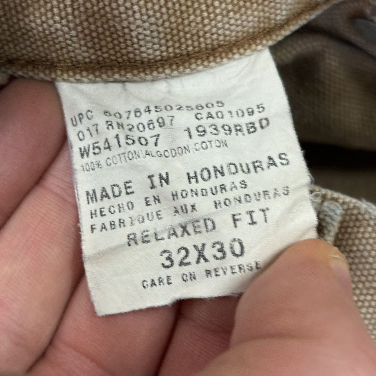Dickies Workwear Dickies Extremely Painted Splatter Sunfaded Tan Size US 32 / EU 48 - 3 Thumbnail