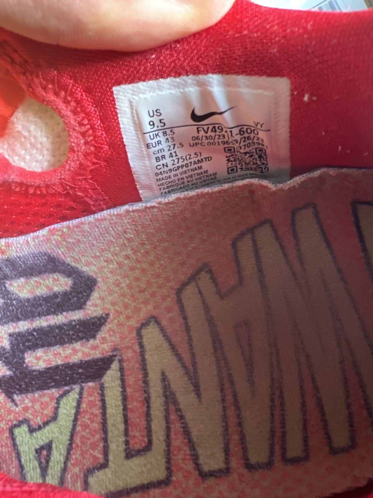 Nike Kobe 6 Reverse Grinch Sneakers Size 9.5 Original Kobe 6 Box Size US 9.5 / EU 42-43 - 8 Thumbnail