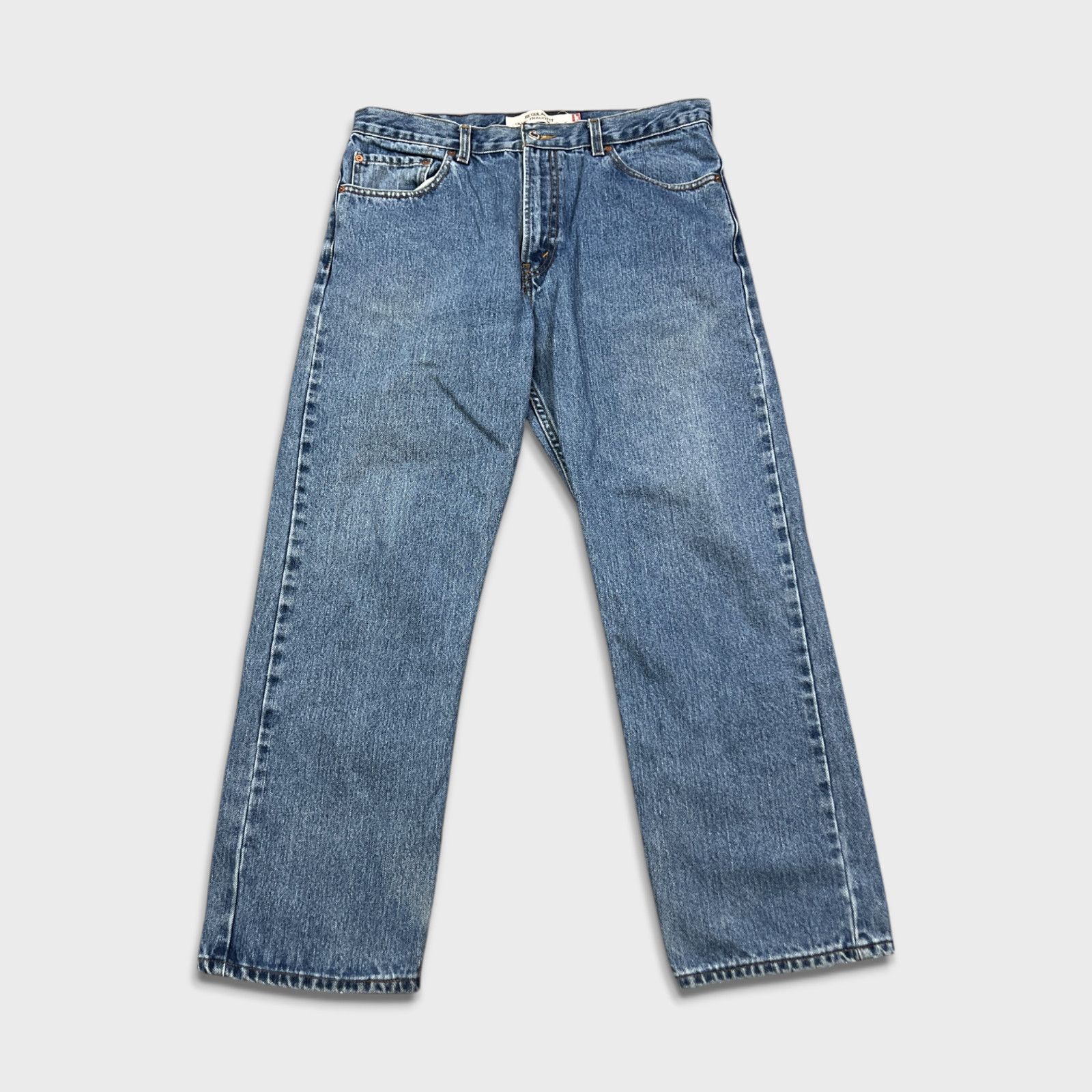 Levi's × Vintage Vintage Levi's Jeans 36x30 Relaxed Fit Light Wash Denim Pant Size US 36 / EU 52 - 1 Thumbnail