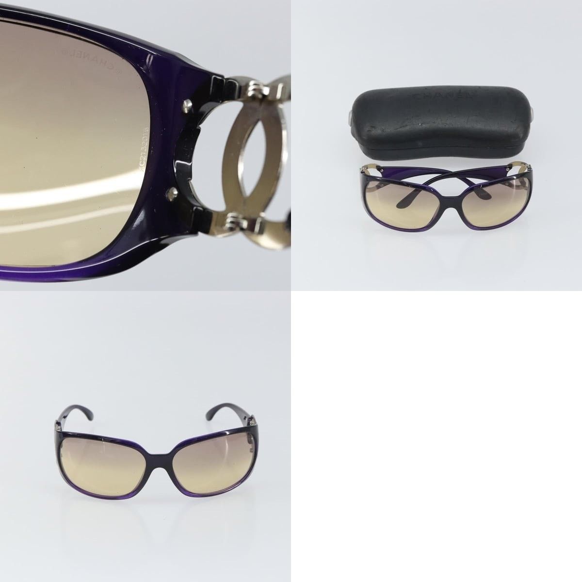 Chanel Chanel CC Plastic Sunglasses Size ONE SIZE - 5 Thumbnail